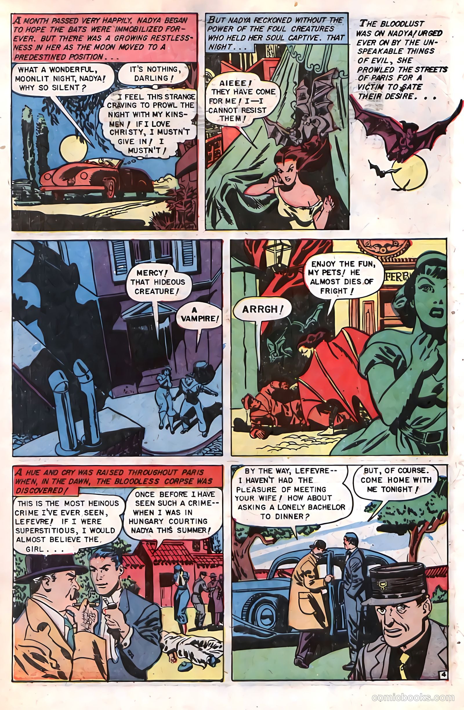 Web of Mystery #9 (1952) — page 22 of 36