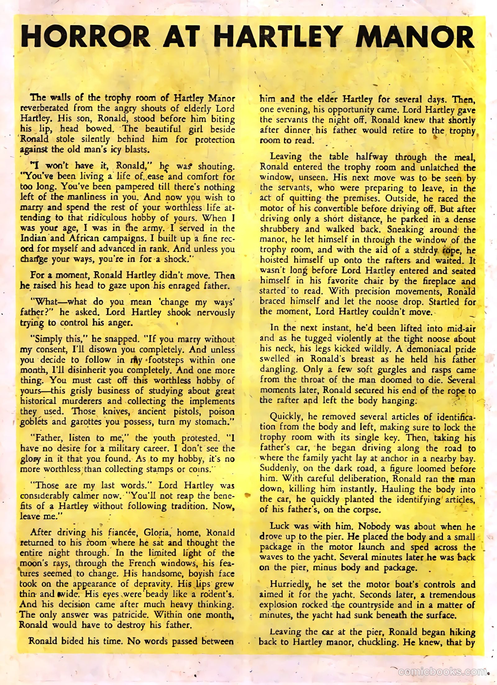 Web of Mystery #9 (1952) — page 26 of 36