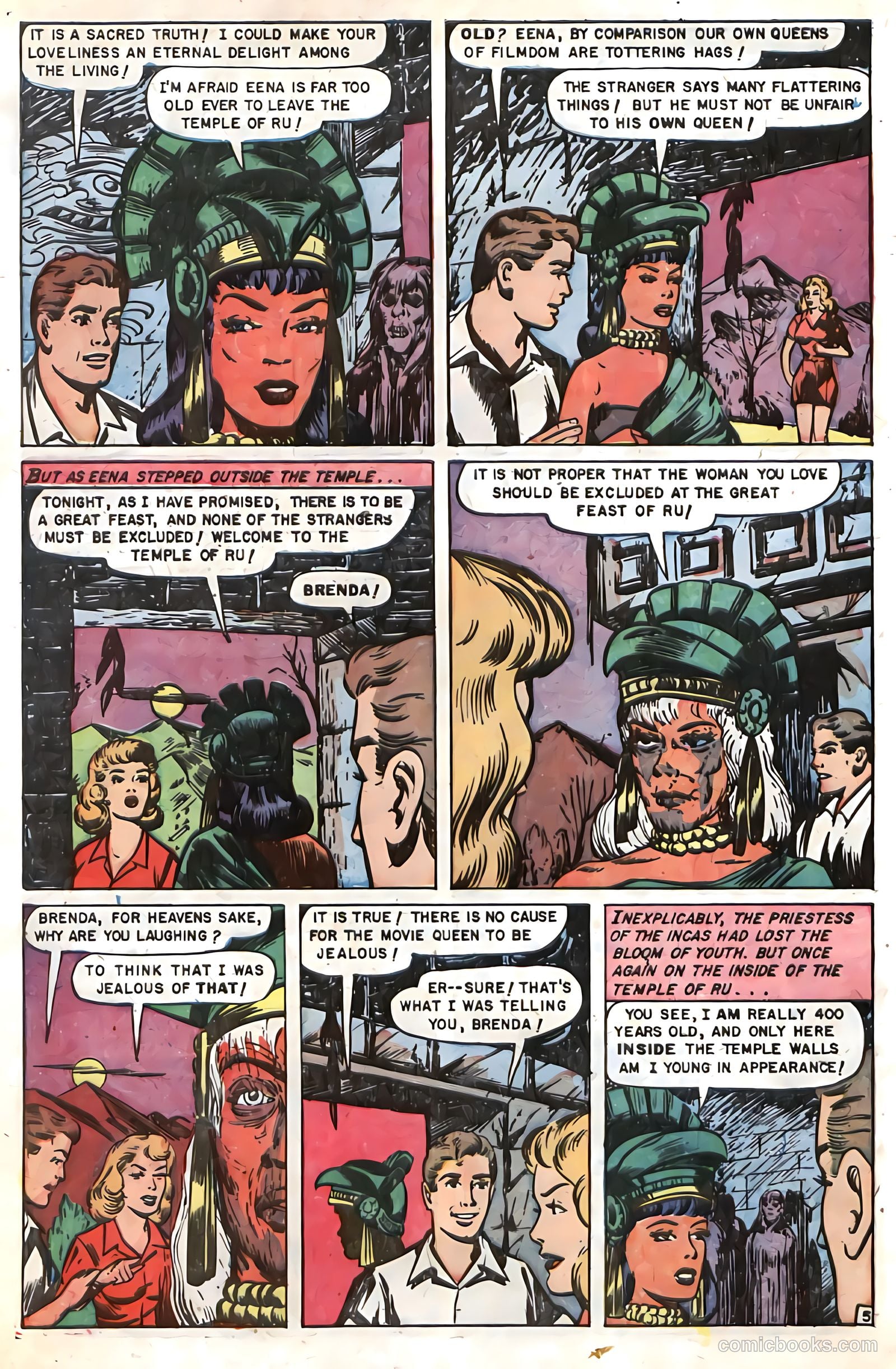 Web of Mystery #9 (1952) — page 32 of 36