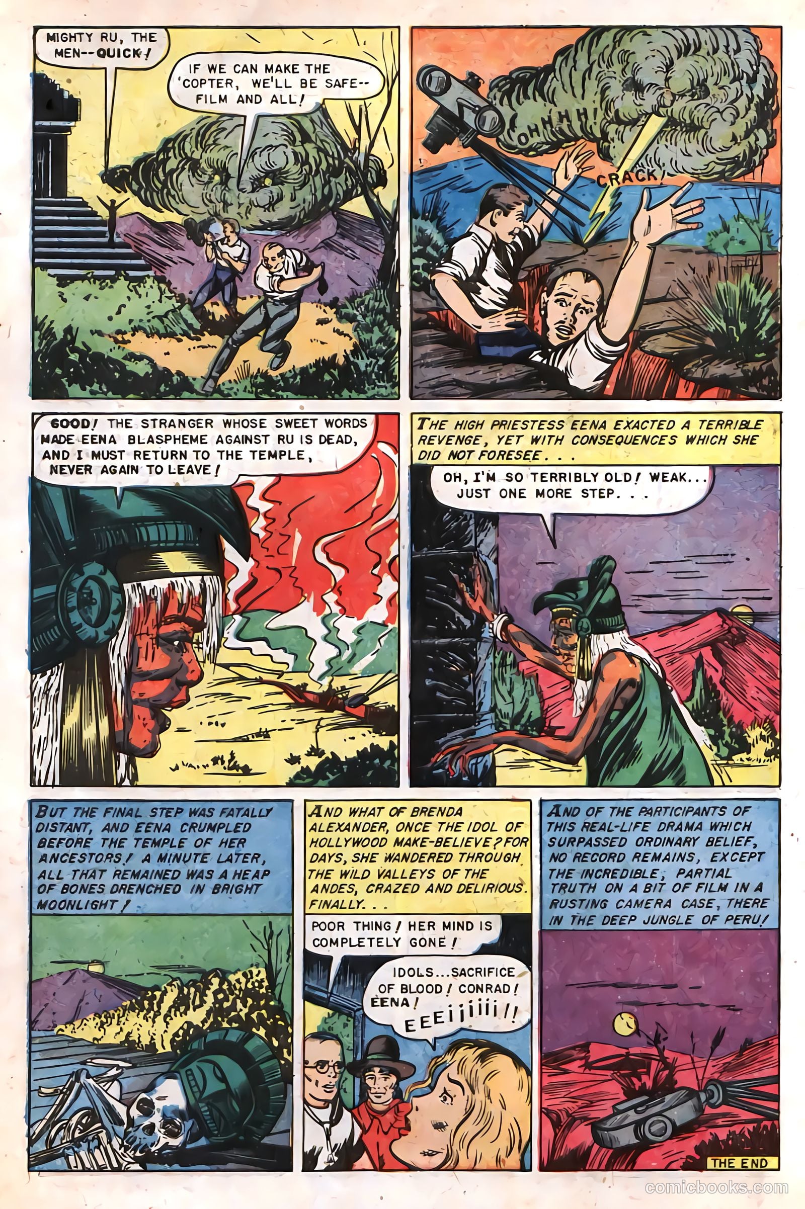 Web of Mystery #9 (1952) — page 34 of 36