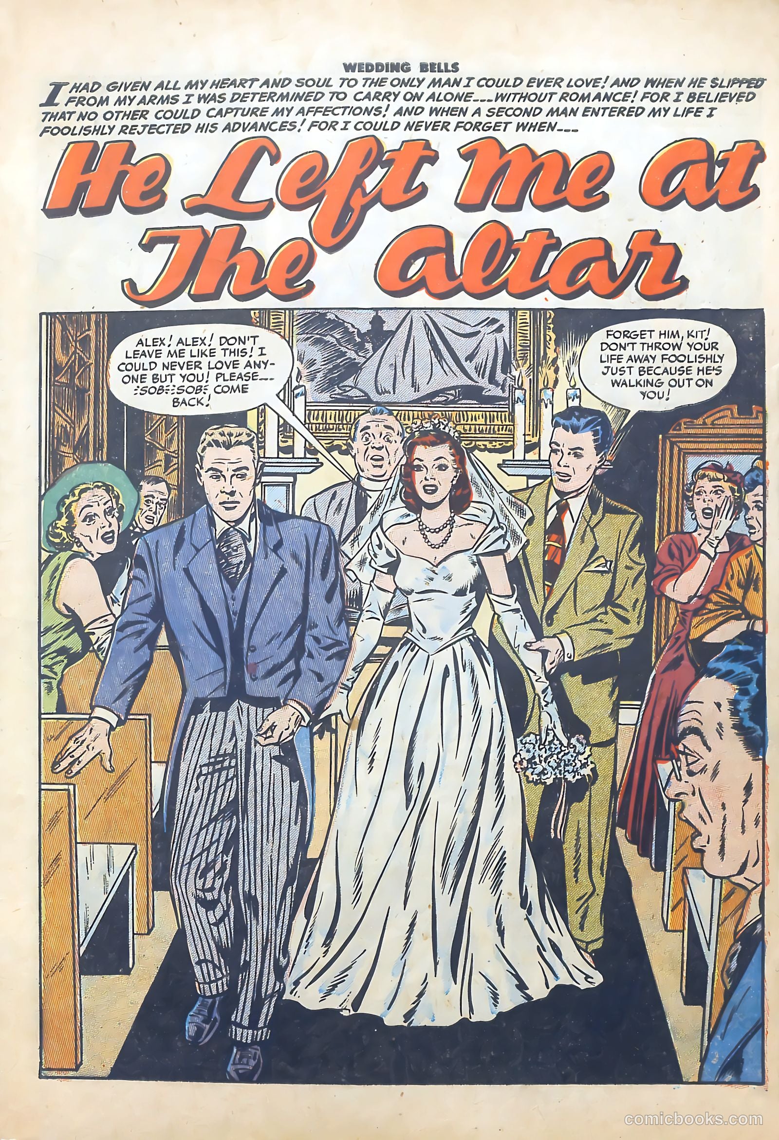 Wedding Bells #1 (1954) — page 3 of 36