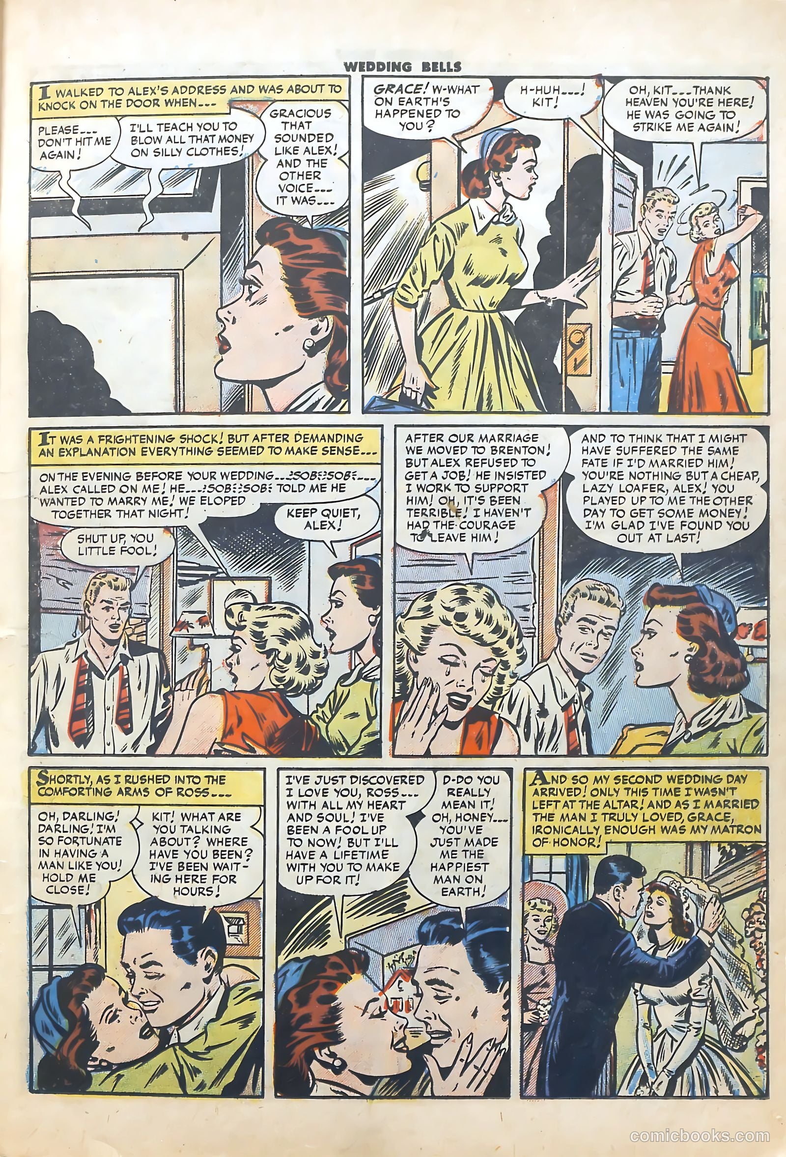 Wedding Bells #1 (1954) — page 11 of 36