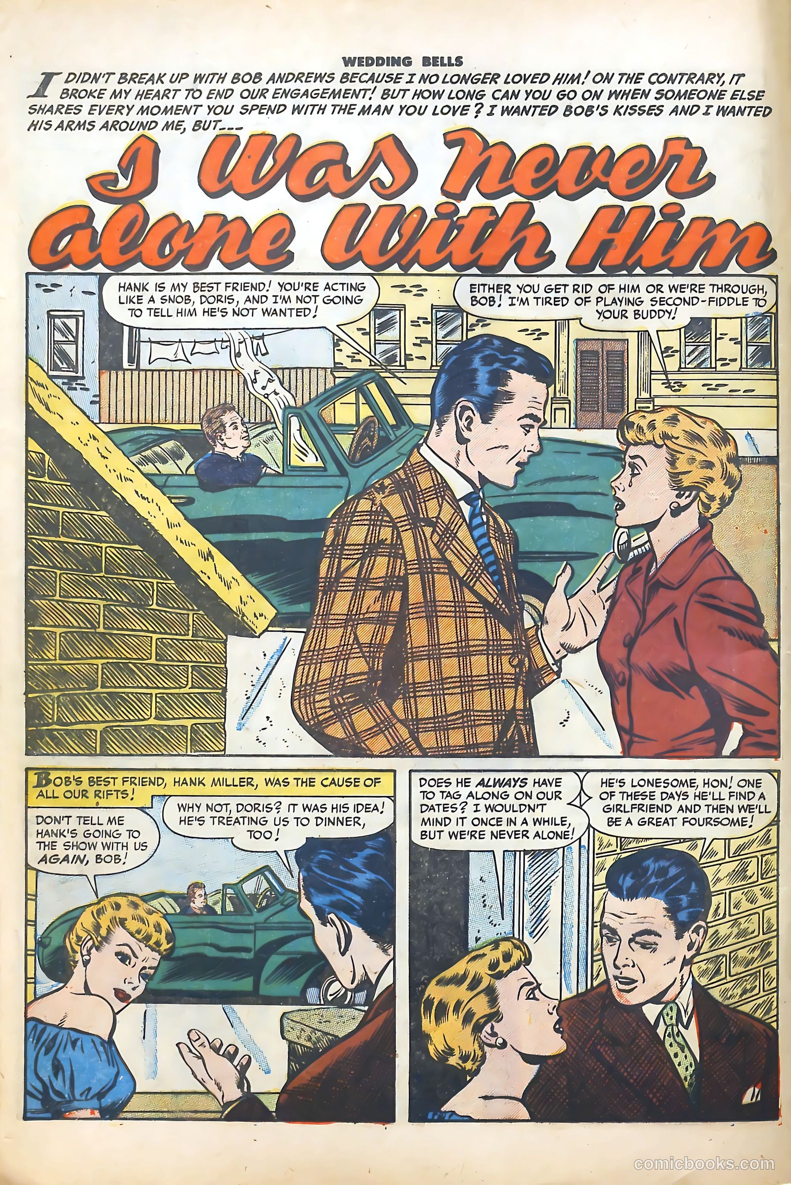 Wedding Bells #1 (1954) — page 12 of 36