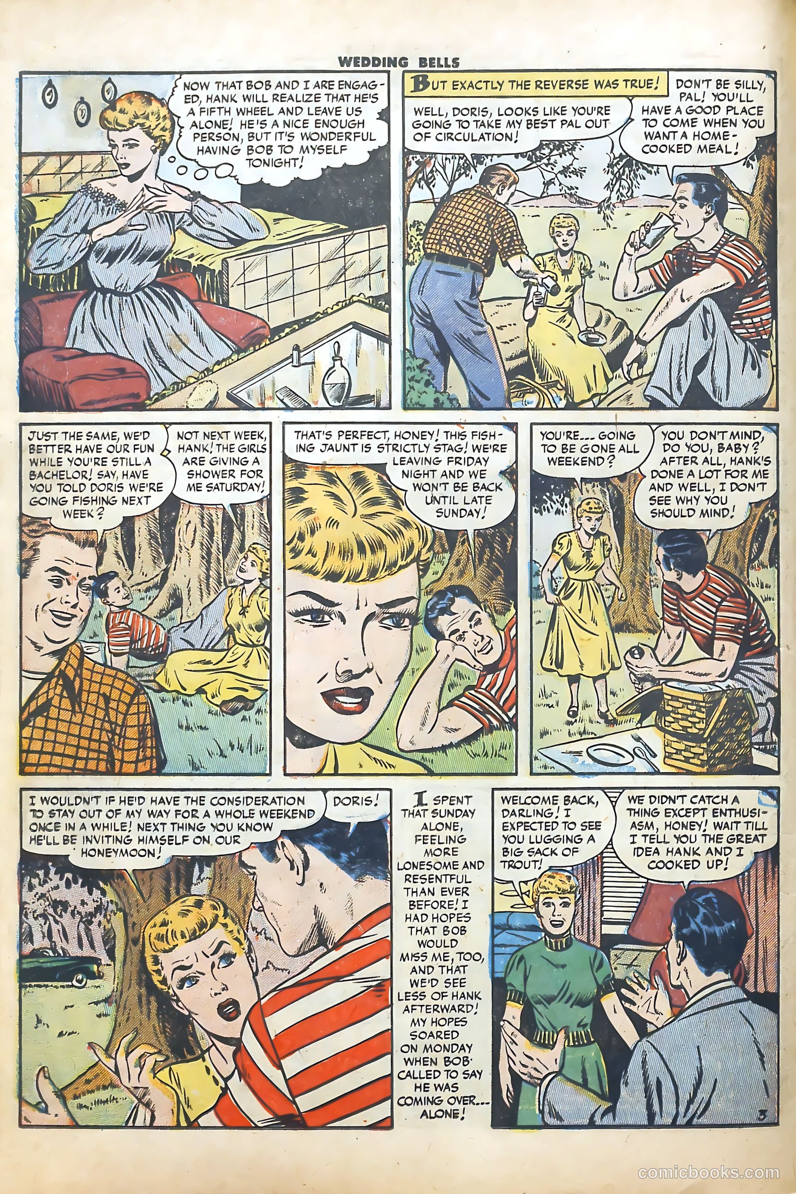 Wedding Bells #1 (1954) — page 14 of 36