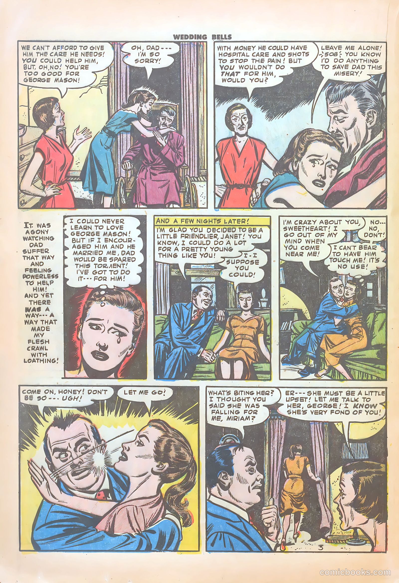 Wedding Bells #1 (1954) — page 20 of 36
