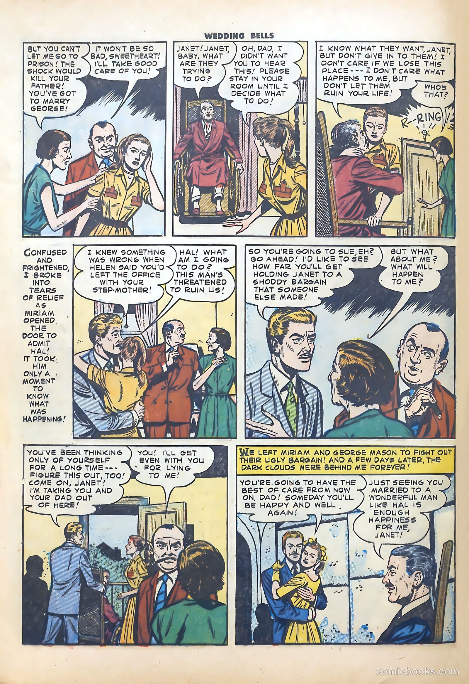 Wedding Bells #1 (1954) — page 24 of 36
