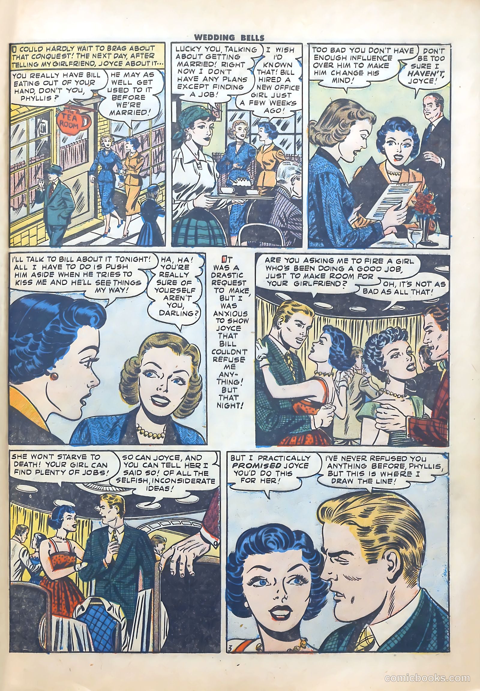 Wedding Bells #1 (1954) — page 29 of 36