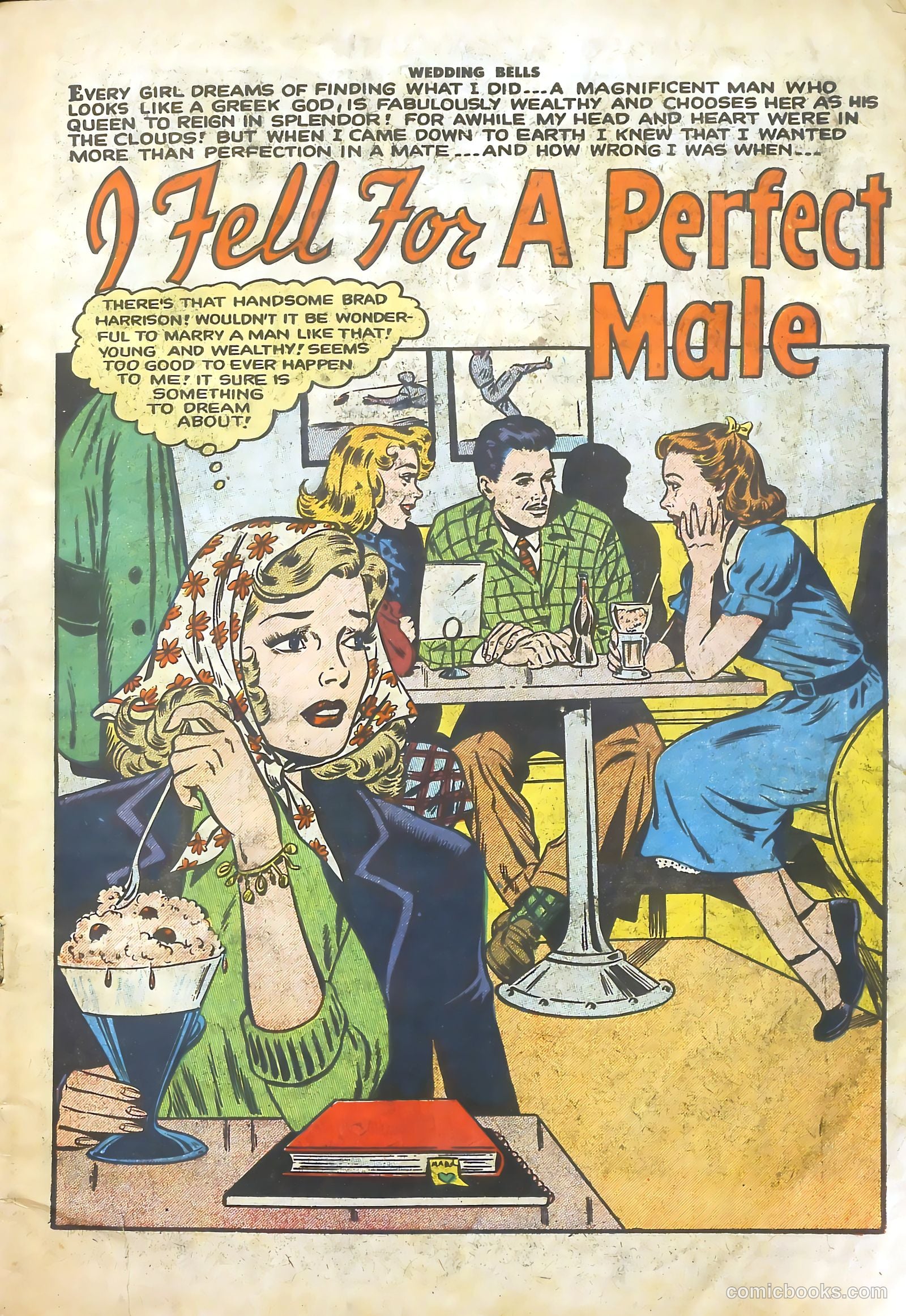 Wedding Bells #10 (1955) — page 3 of 36
