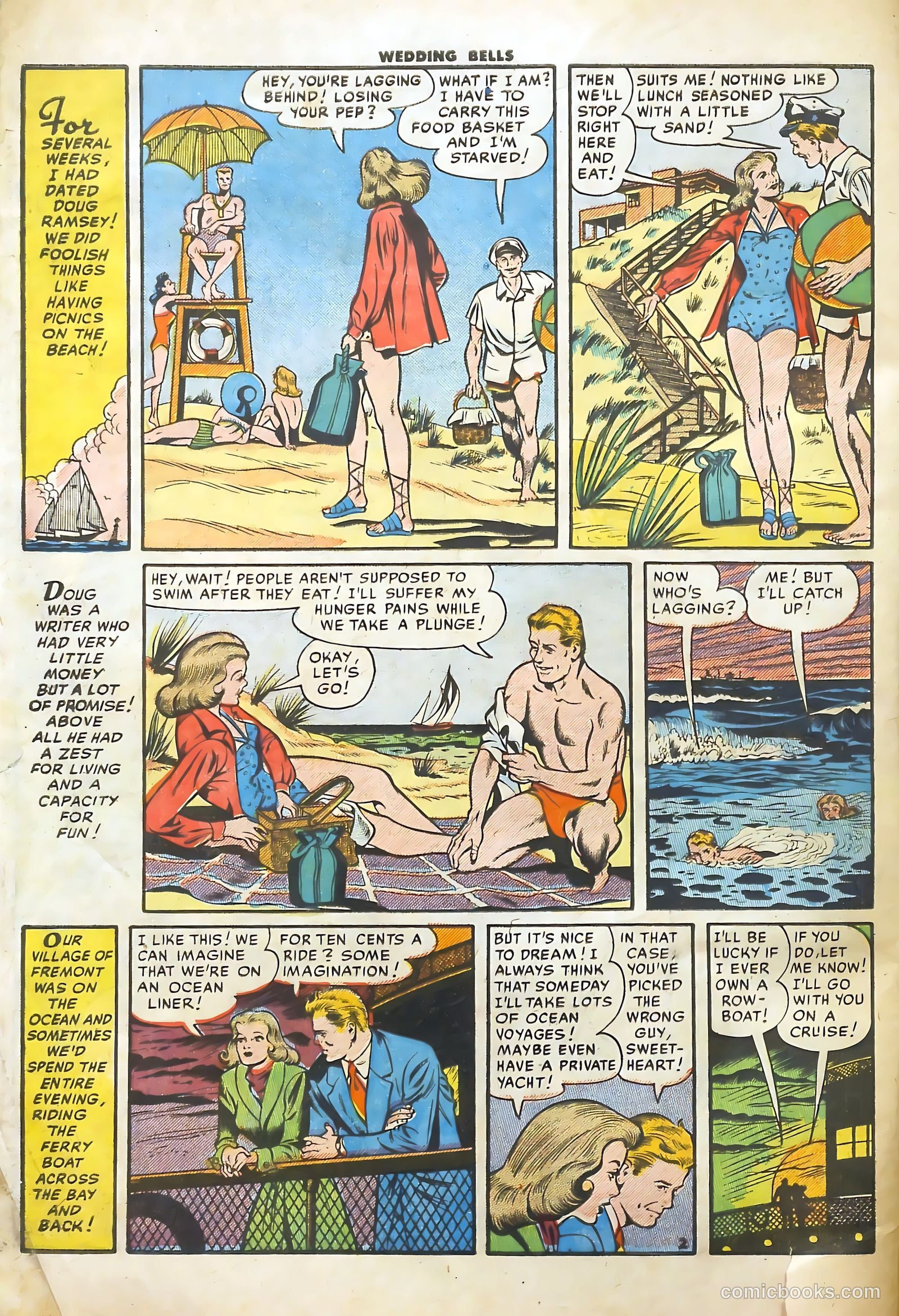 Wedding Bells #10 (1955) — page 4 of 36