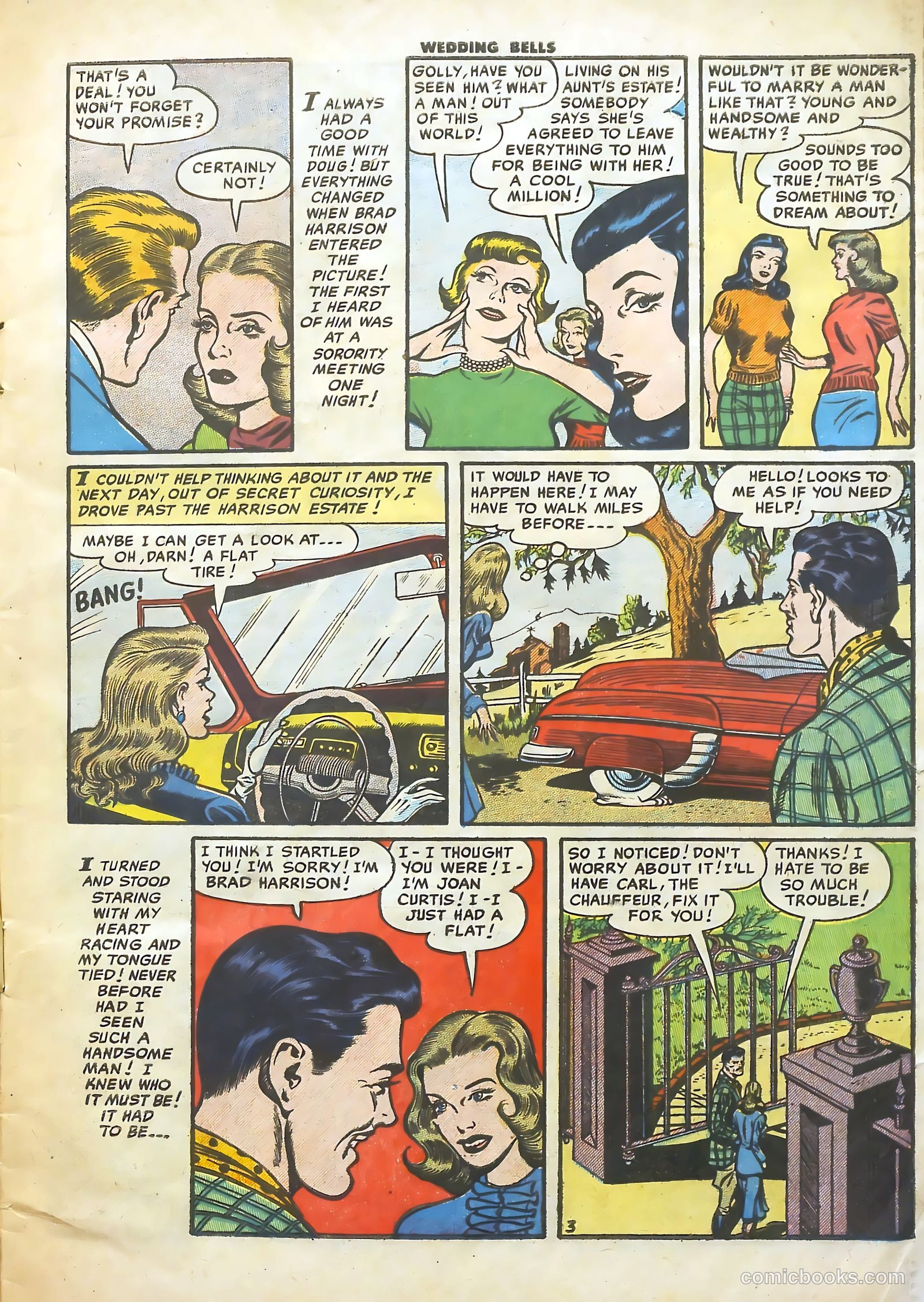 Wedding Bells #10 (1955) — page 5 of 36