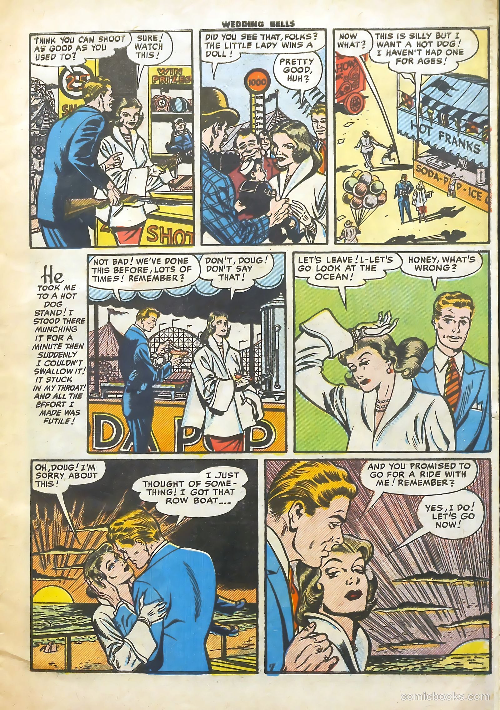 Wedding Bells #10 (1955) — page 9 of 36