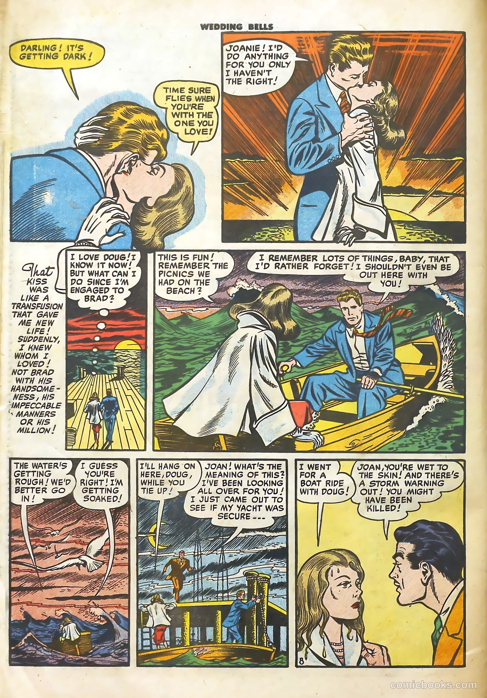 Wedding Bells #10 (1955) — page 10 of 36