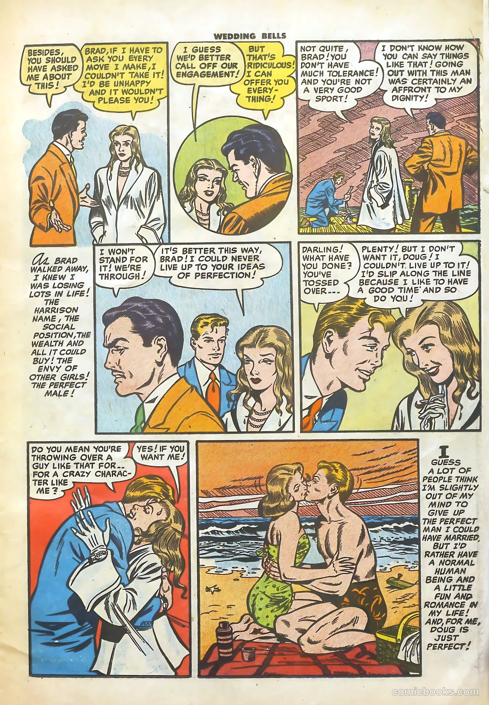 Wedding Bells #10 (1955) — page 11 of 36