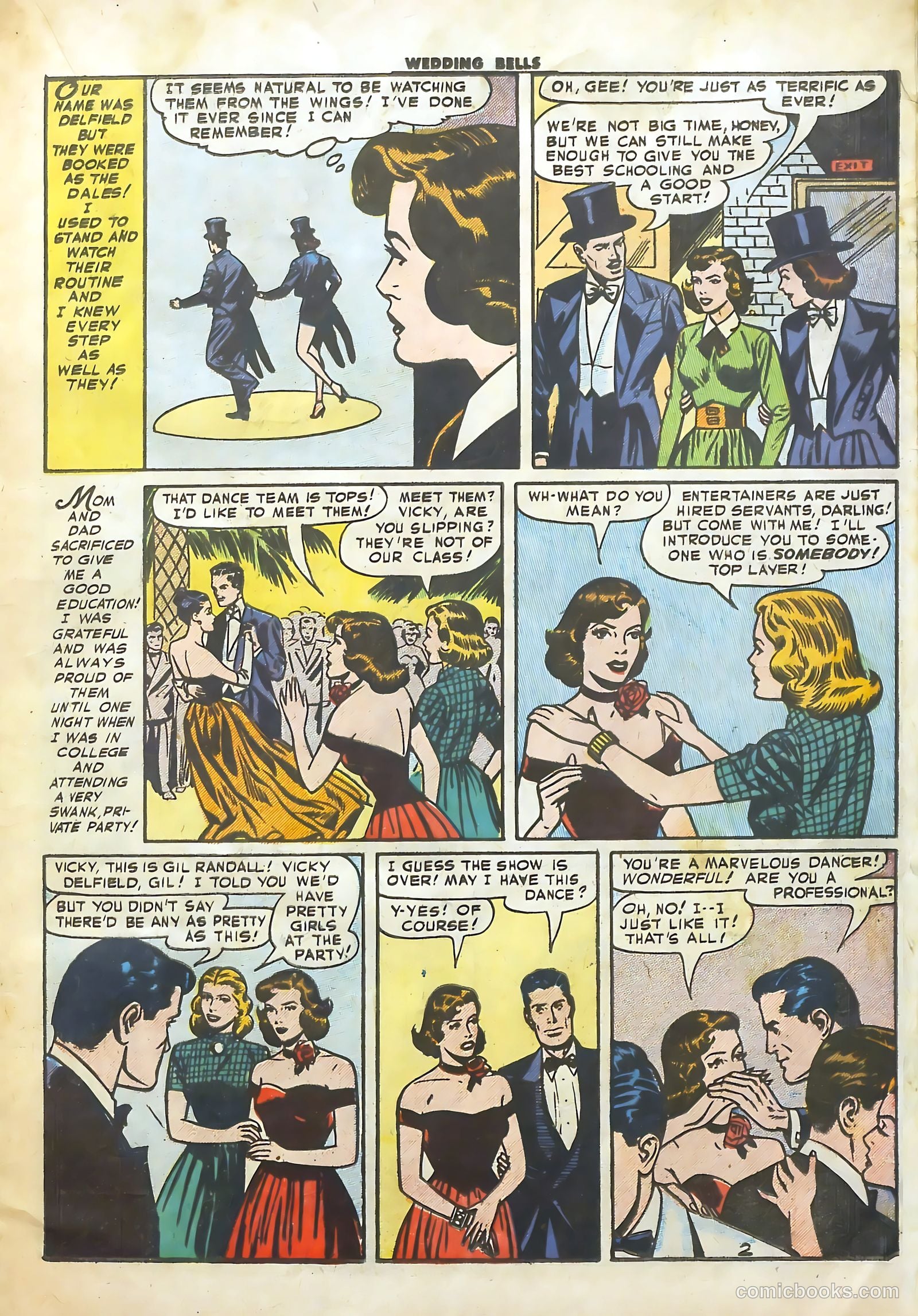 Wedding Bells #10 (1955) — page 13 of 36