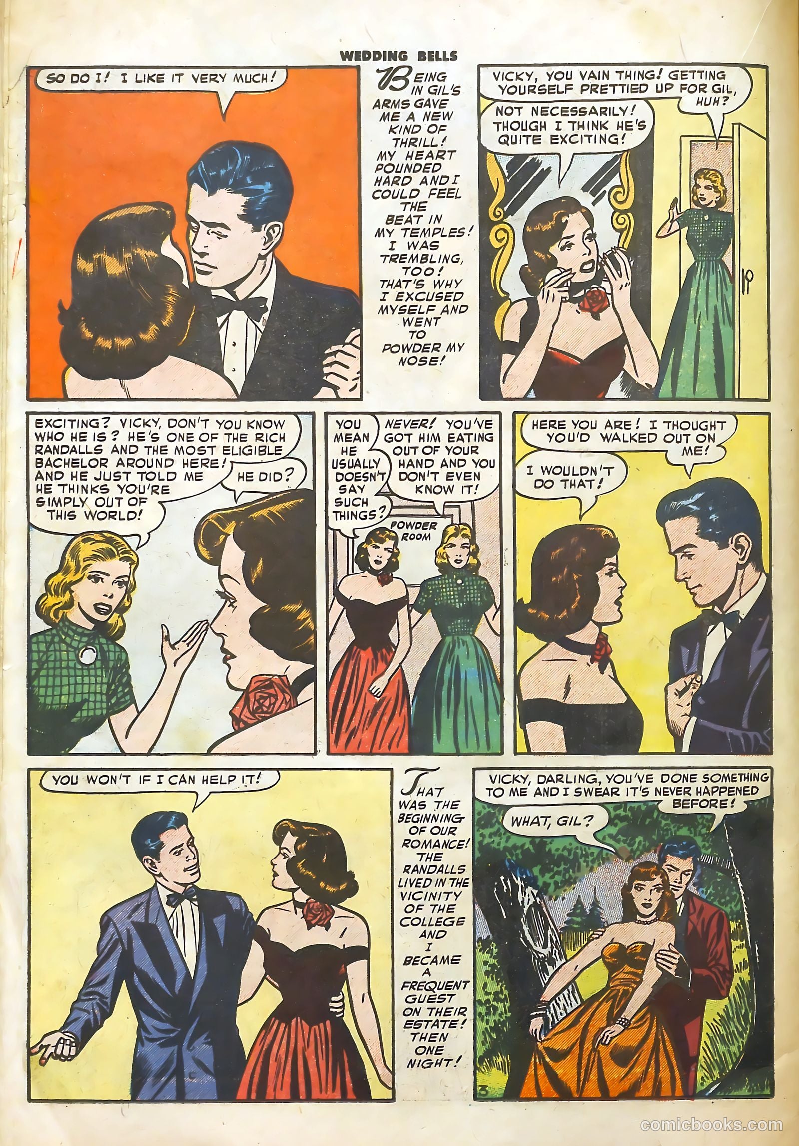 Wedding Bells #10 (1955) — page 14 of 36