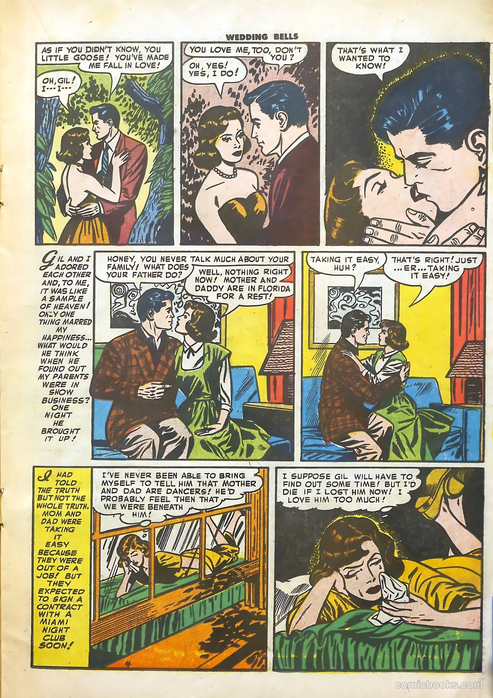 Wedding Bells #10 (1955) — page 15 of 36