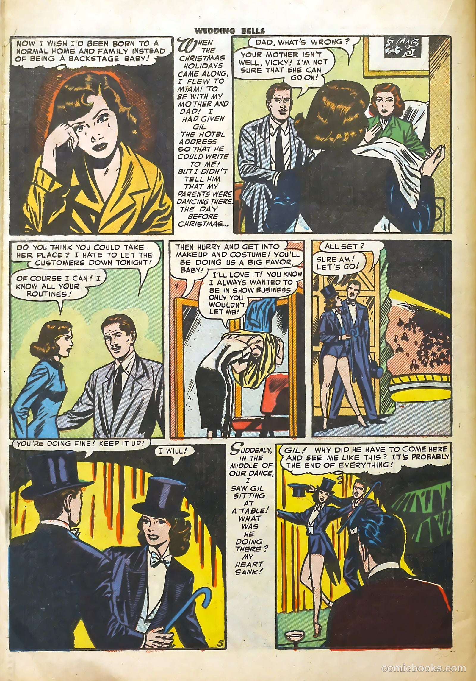 Wedding Bells #10 (1955) — page 16 of 36