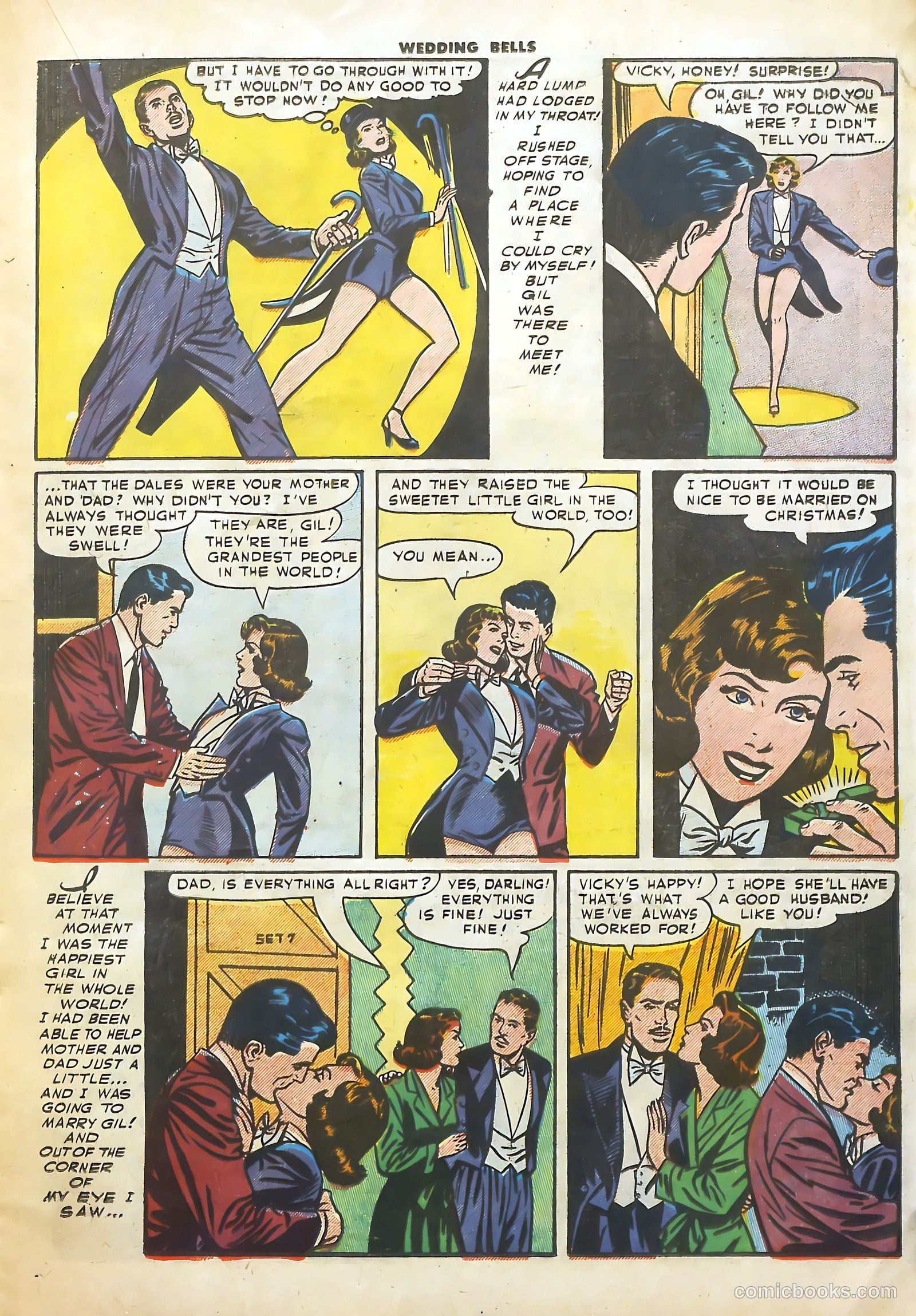 Wedding Bells #10 (1955) — page 17 of 36