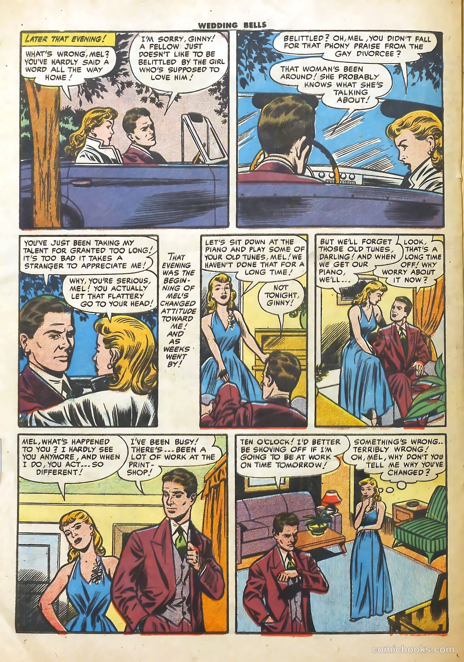 Wedding Bells #10 (1955) — page 20 of 36