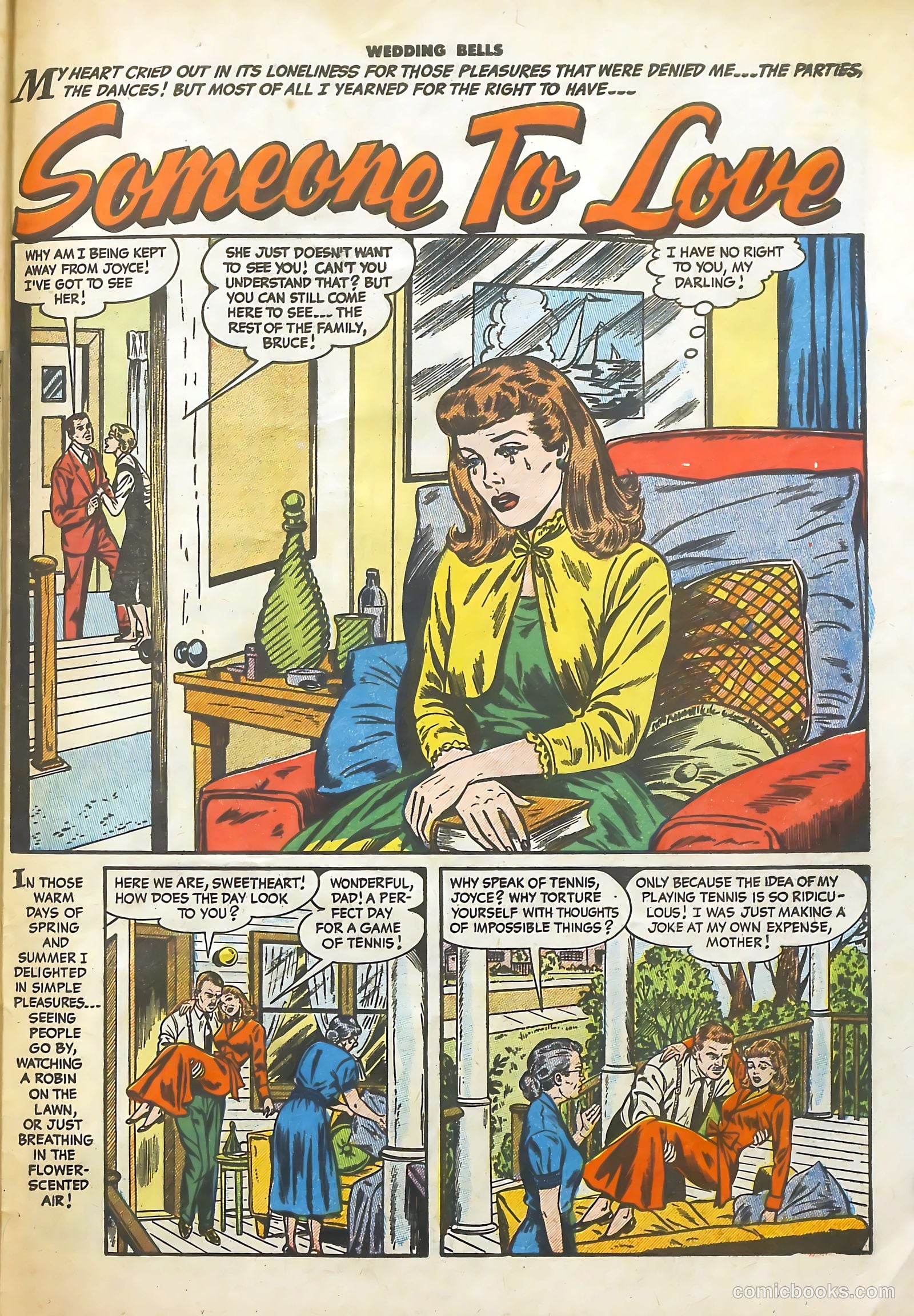 Wedding Bells #10 (1955) — page 27 of 36