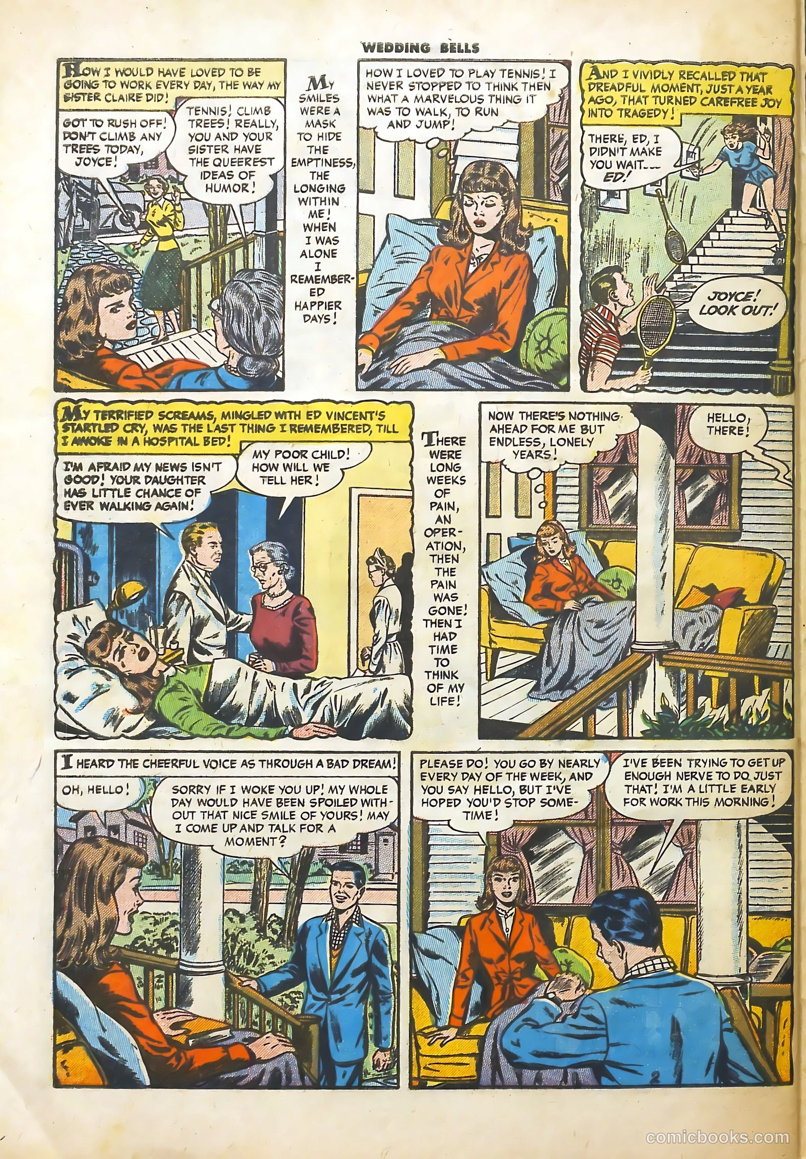 Wedding Bells #10 (1955) — page 28 of 36
