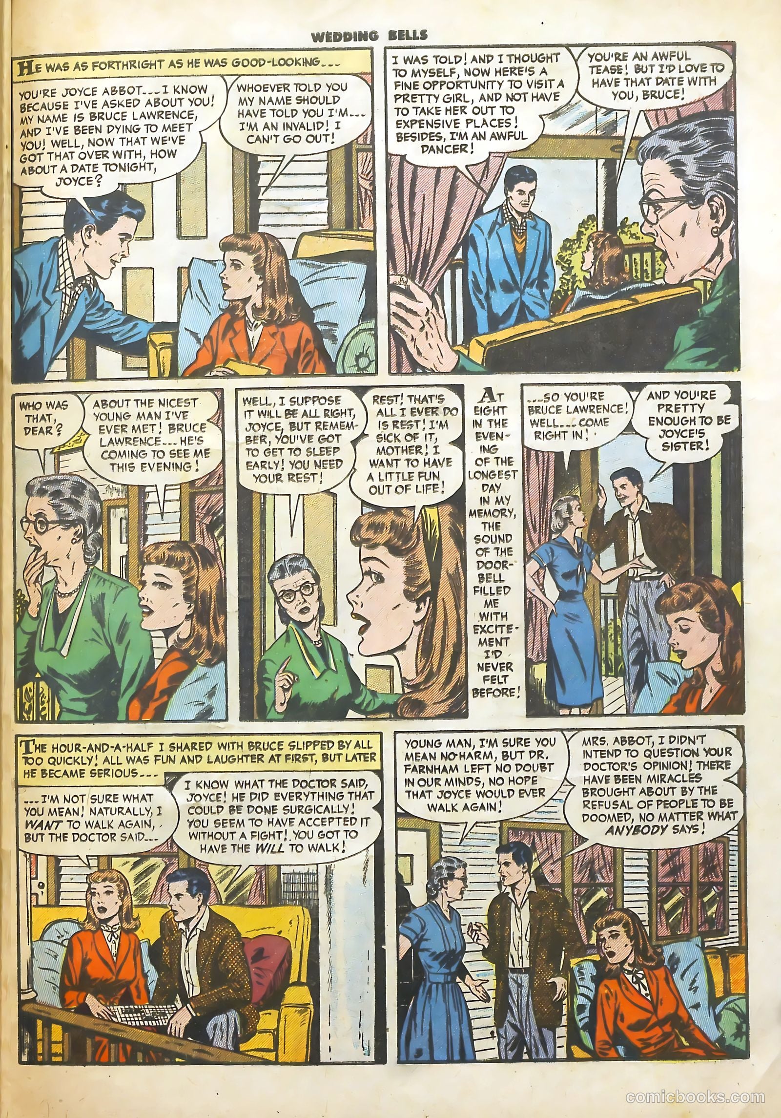 Wedding Bells #10 (1955) — page 29 of 36