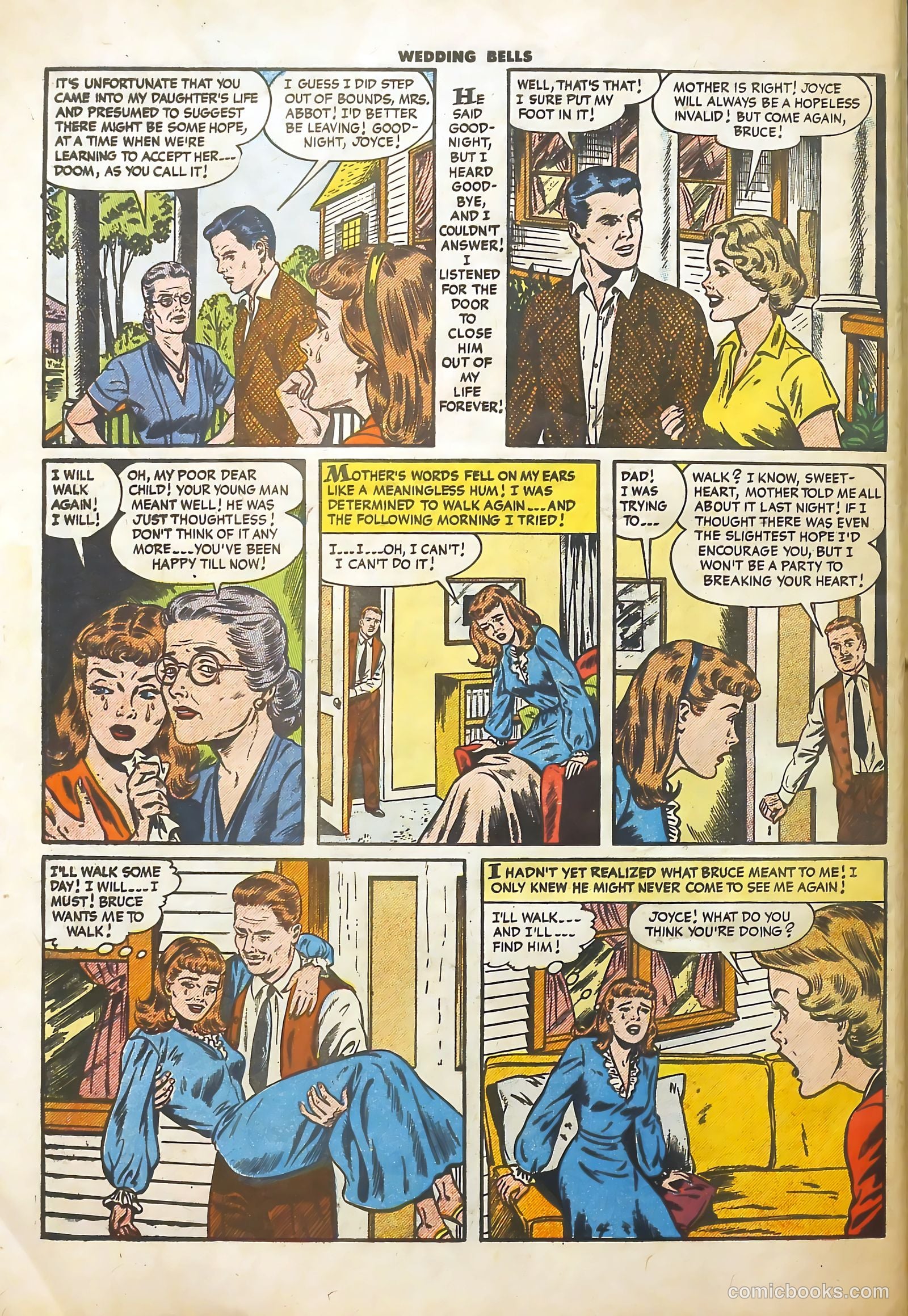 Wedding Bells #10 (1955) — page 30 of 36