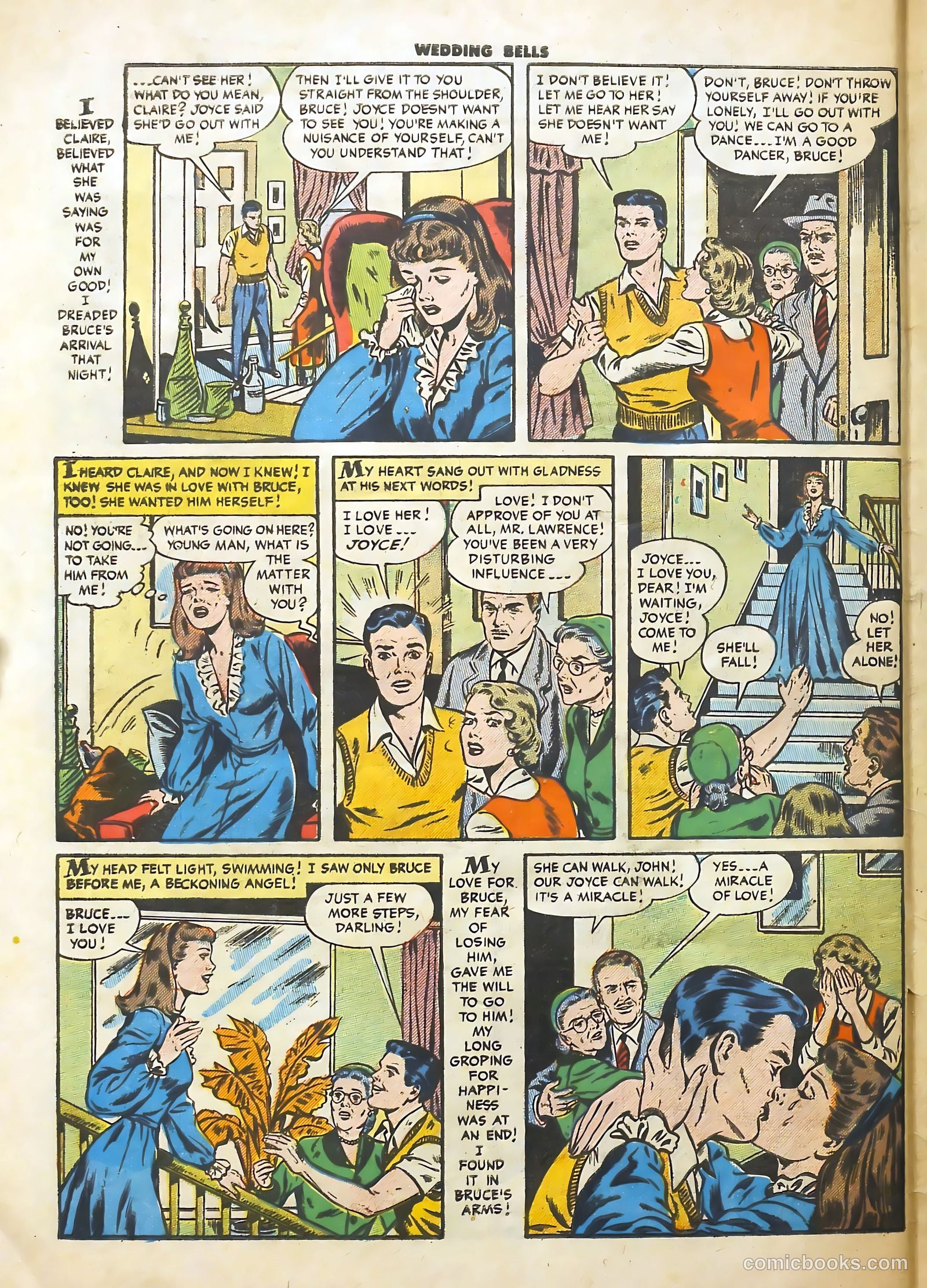 Wedding Bells #10 (1955) — page 32 of 36