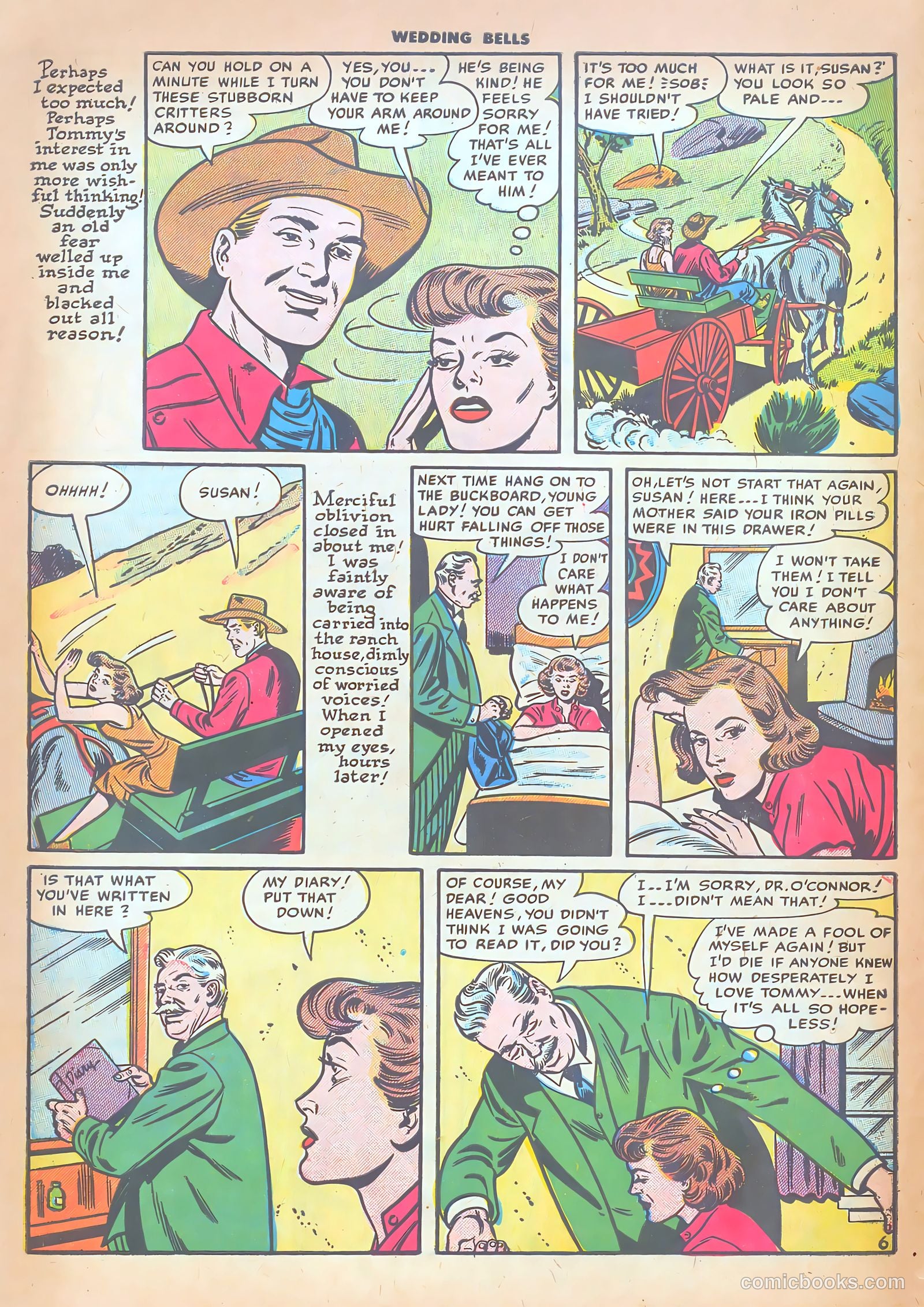 Wedding Bells #11 (1955) — page 8 of 36