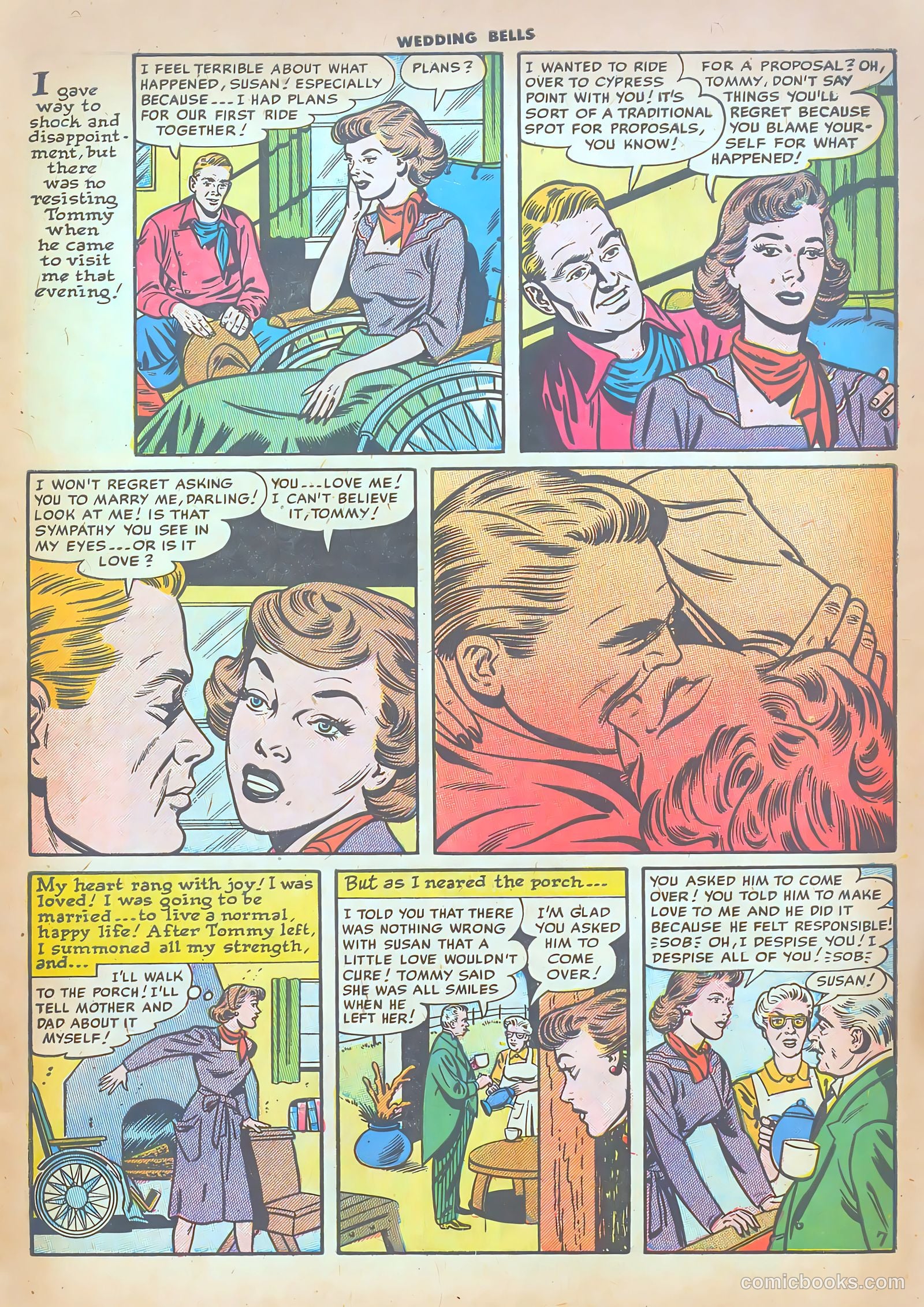 Wedding Bells #11 (1955) — page 9 of 36