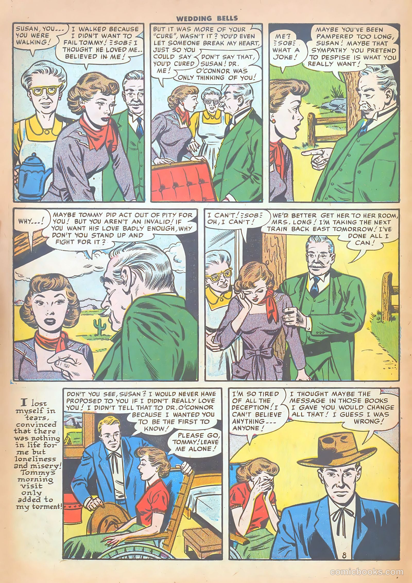 Wedding Bells #11 (1955) — page 10 of 36