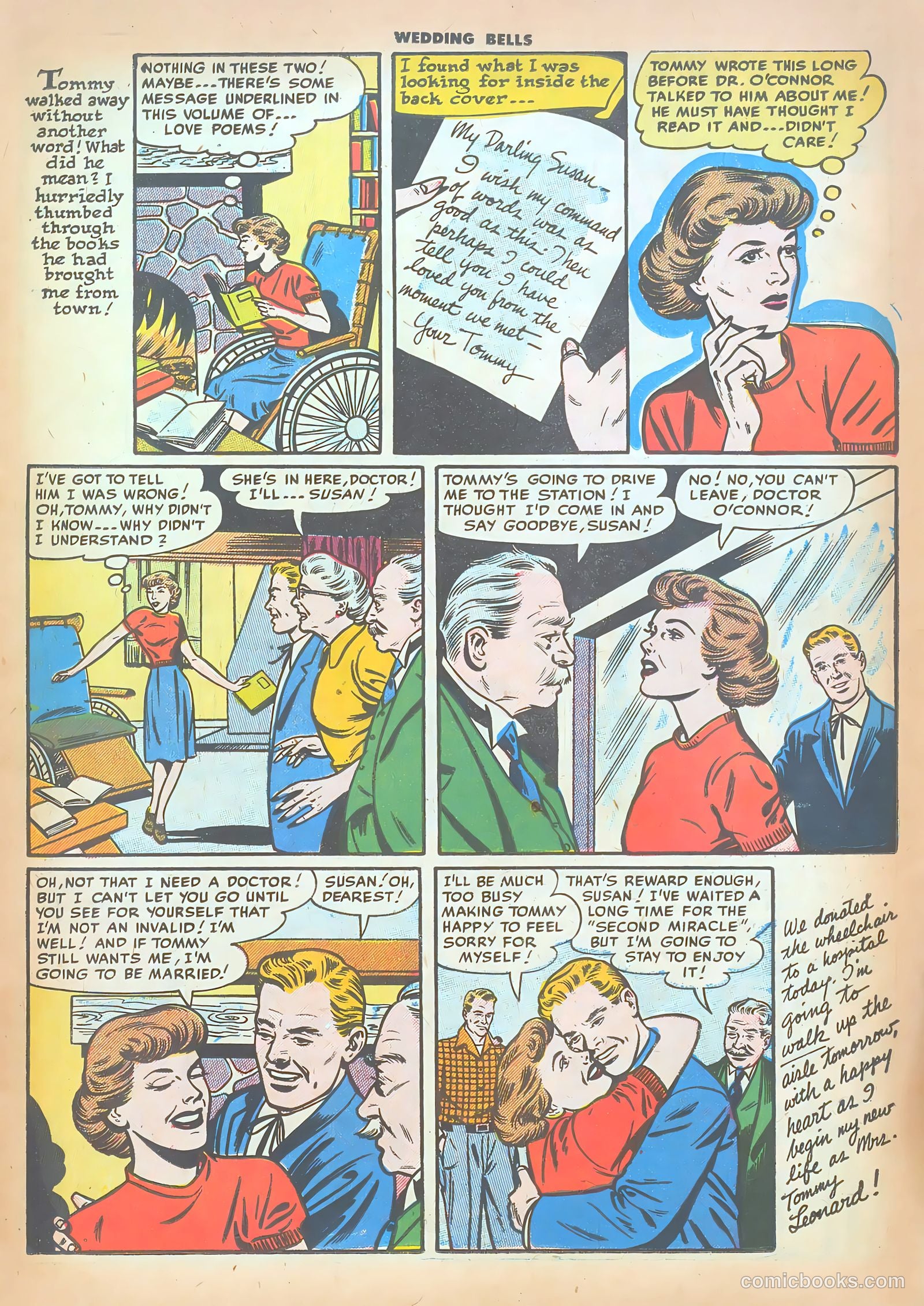 Wedding Bells #11 (1955) — page 11 of 36