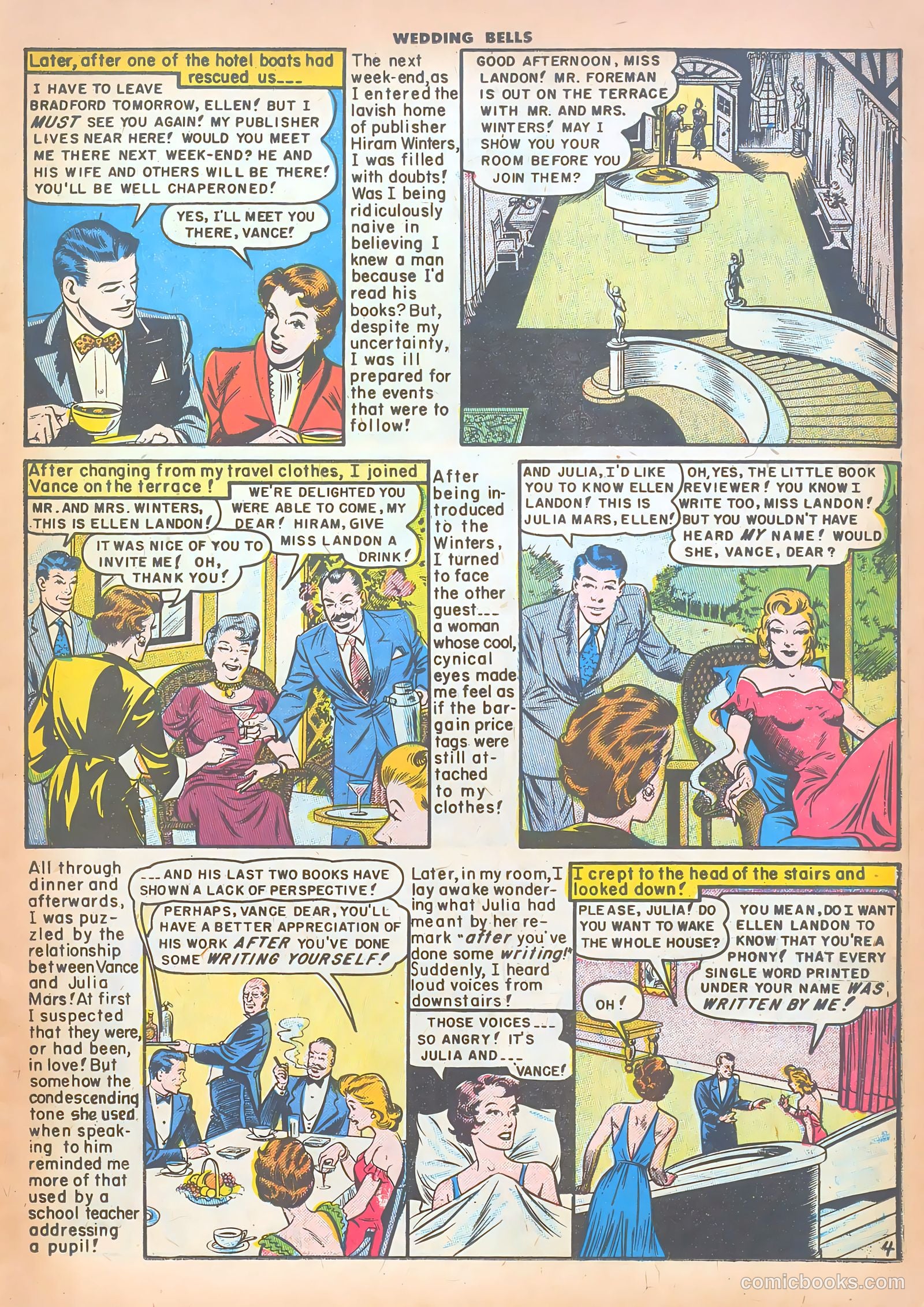 Wedding Bells #11 (1955) — page 15 of 36