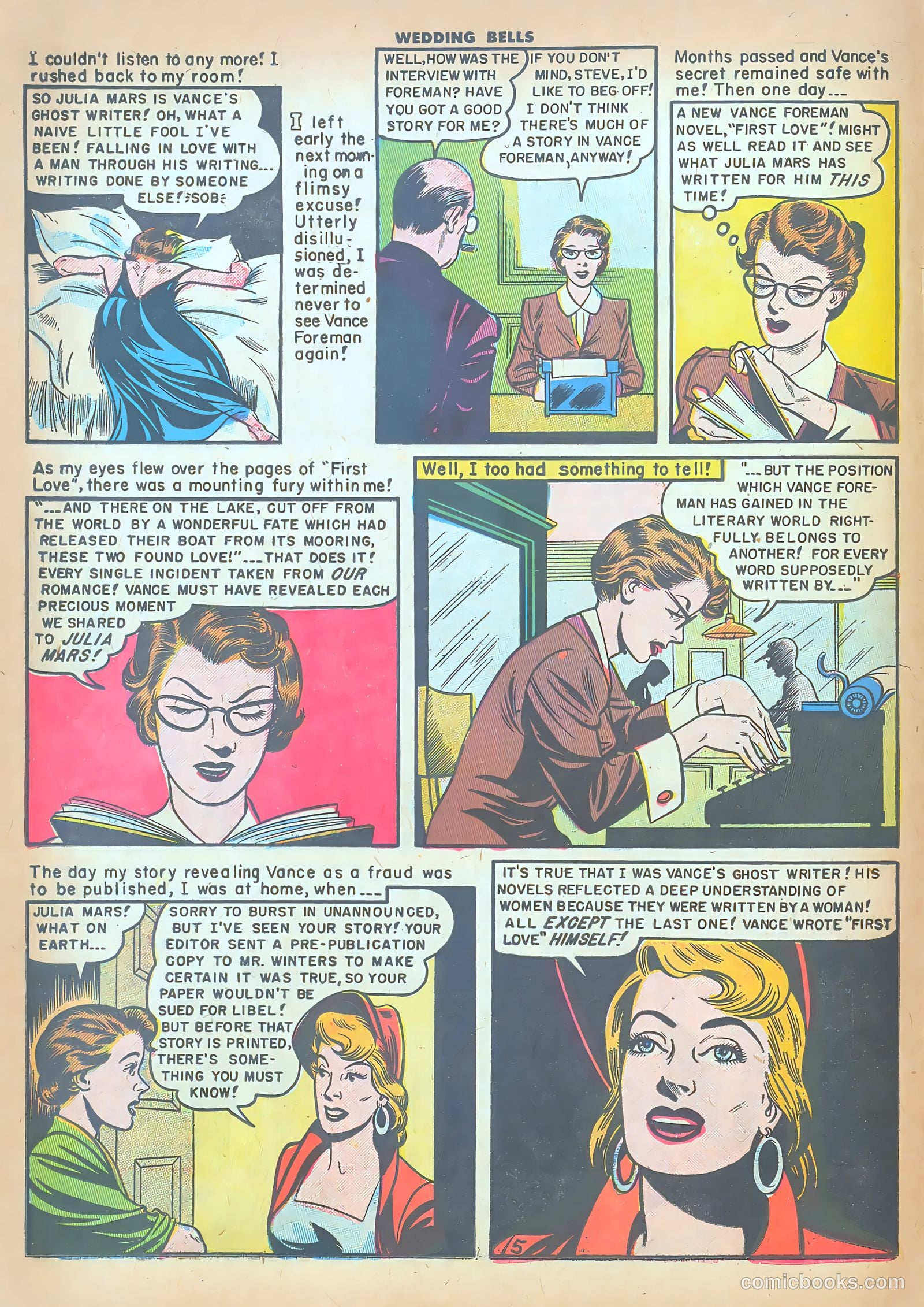 Wedding Bells #11 (1955) — page 16 of 36