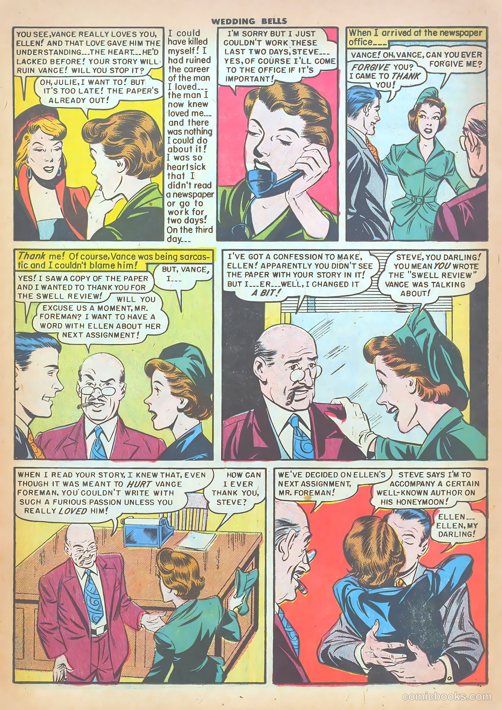 Wedding Bells #11 (1955) — page 17 of 36