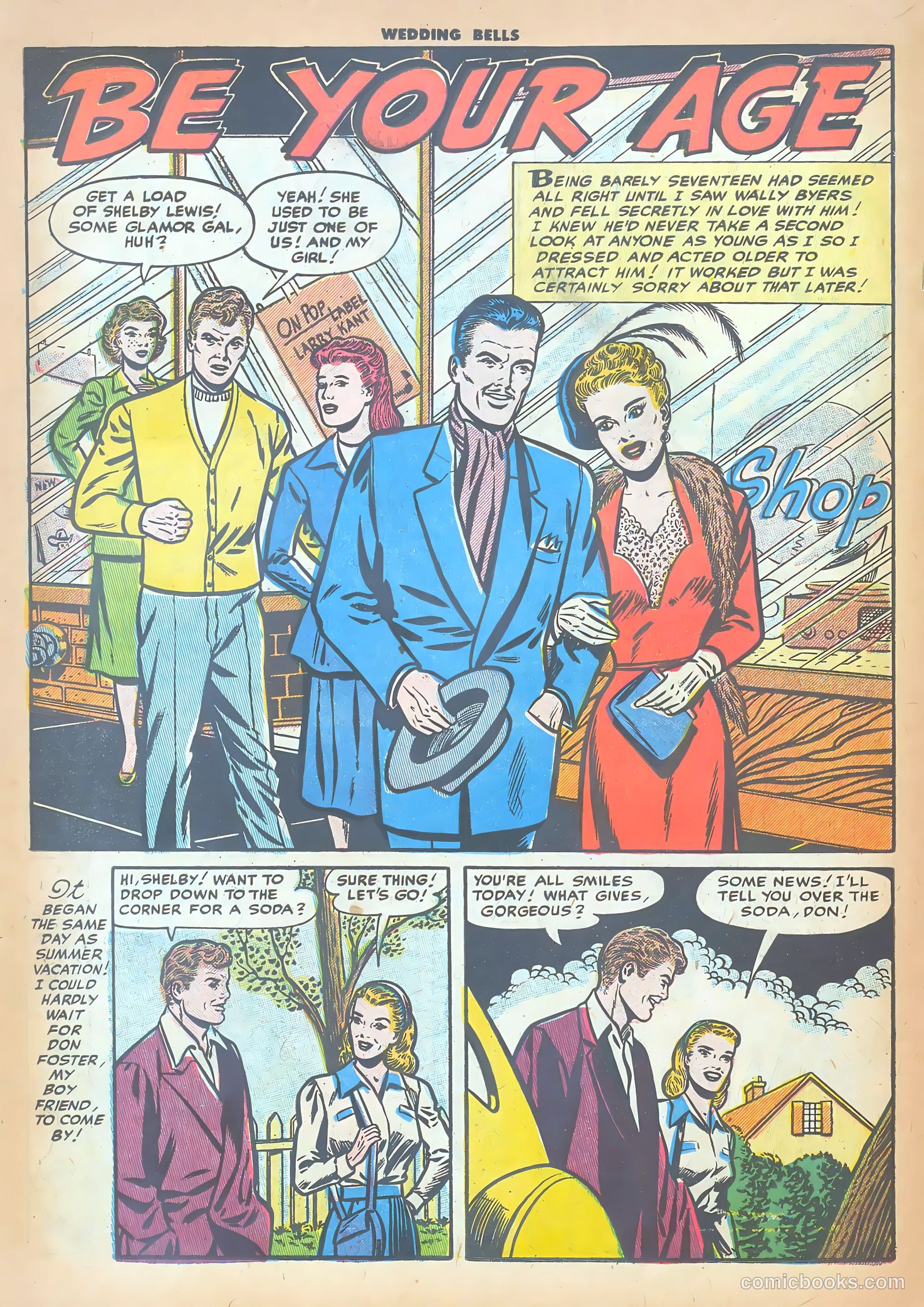 Wedding Bells #11 (1955) — page 18 of 36