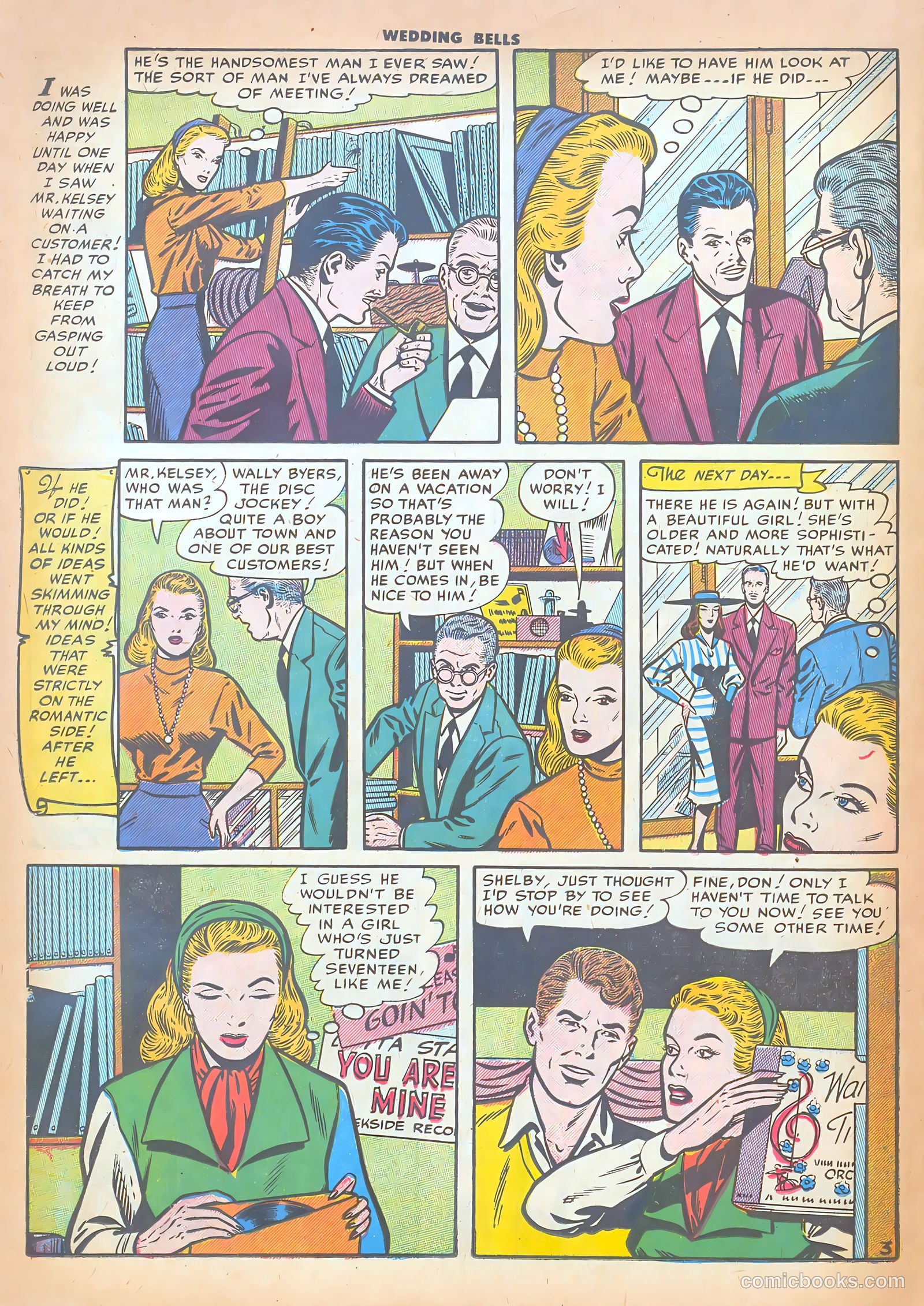 Wedding Bells #11 (1955) — page 20 of 36