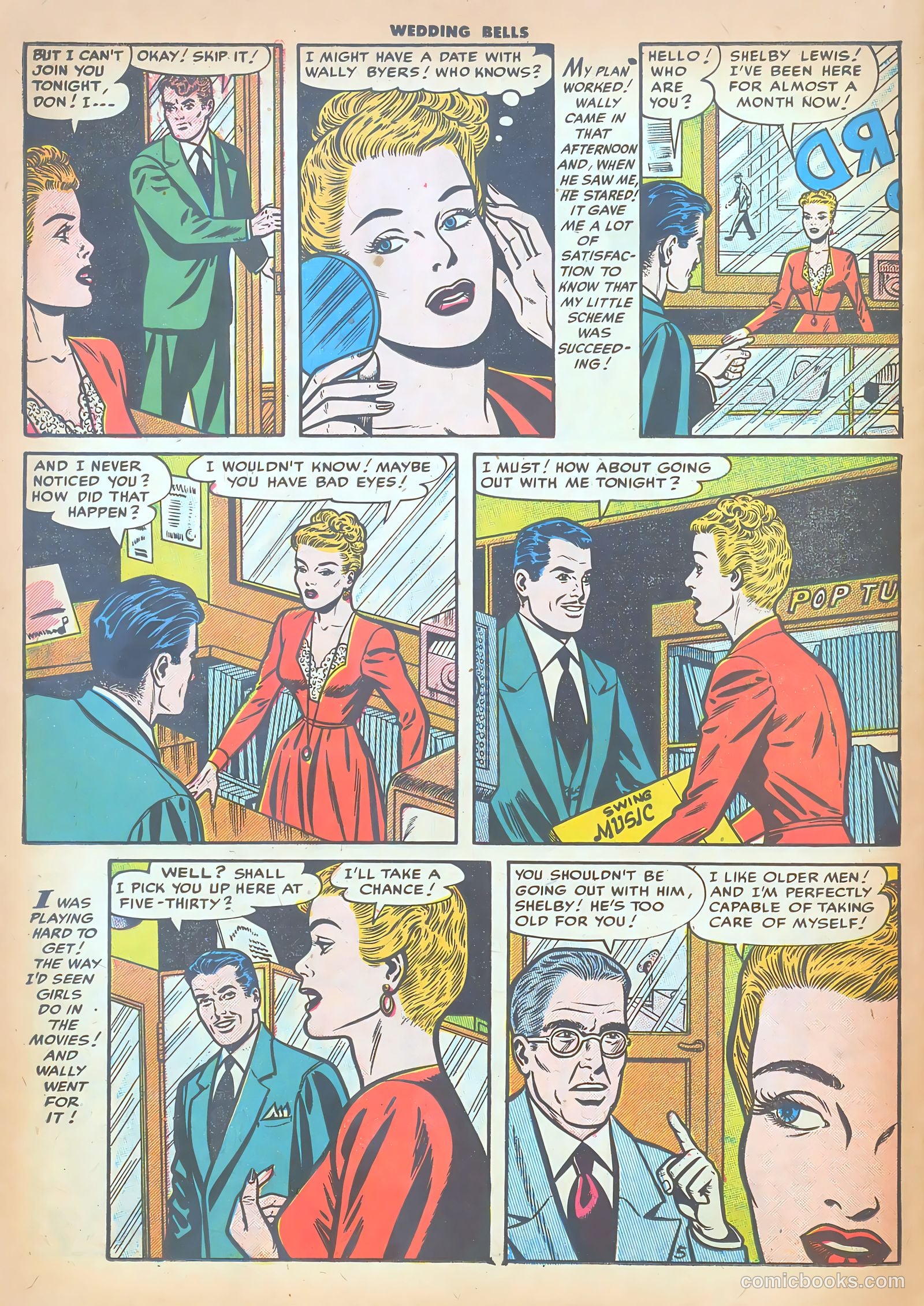 Wedding Bells #11 (1955) — page 22 of 36