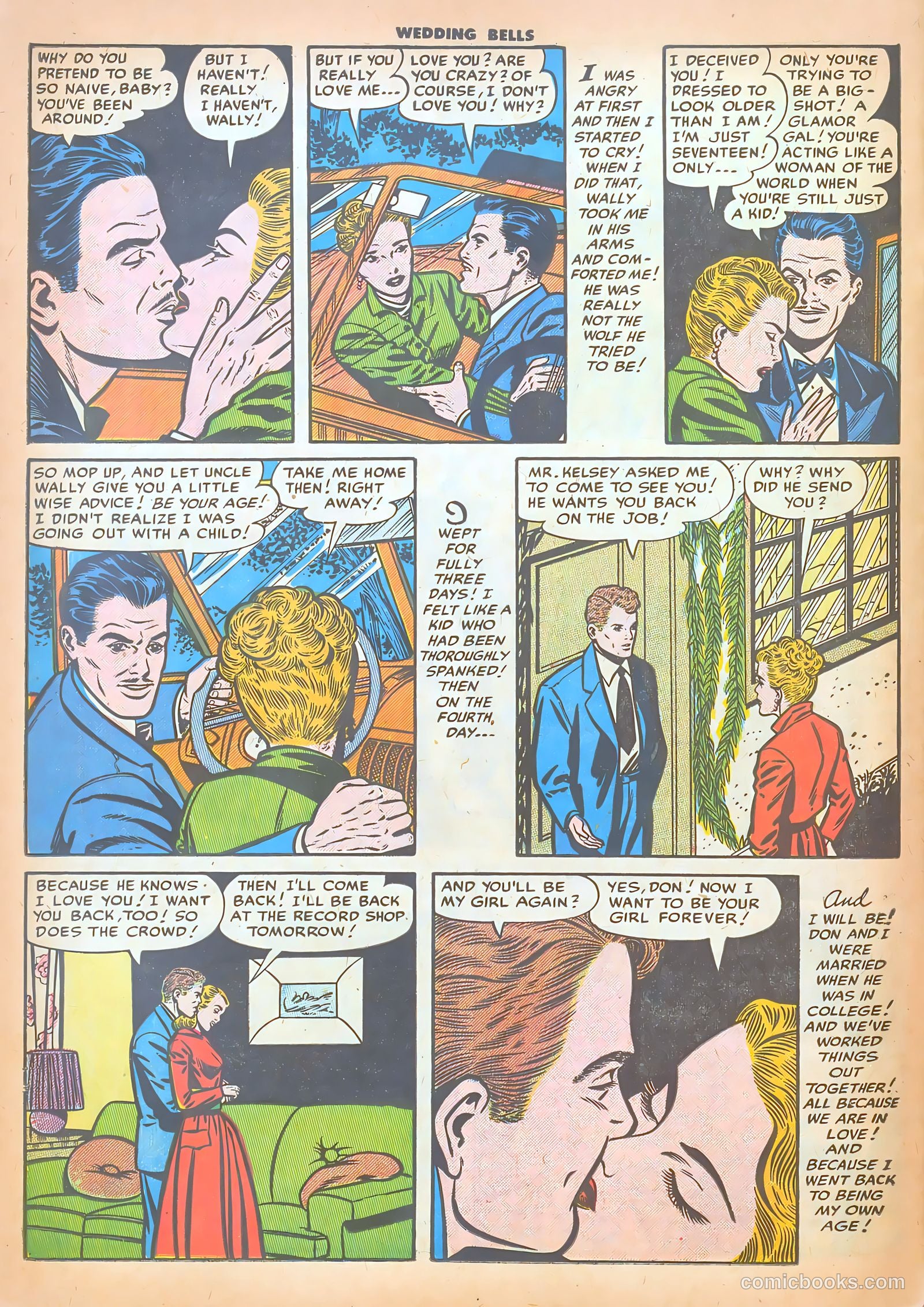 Wedding Bells #11 (1955) — page 24 of 36