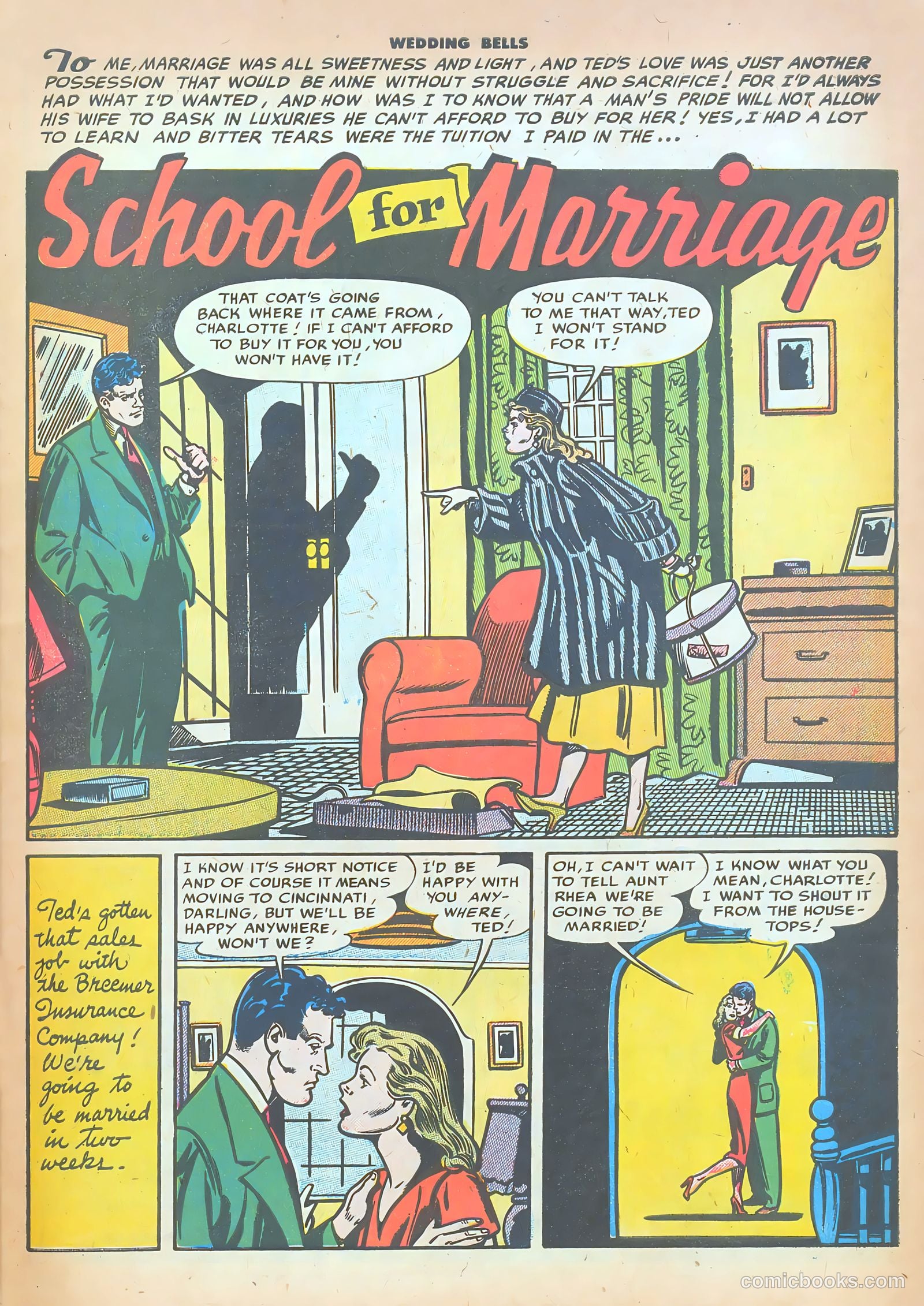 Wedding Bells #11 (1955) — page 27 of 36