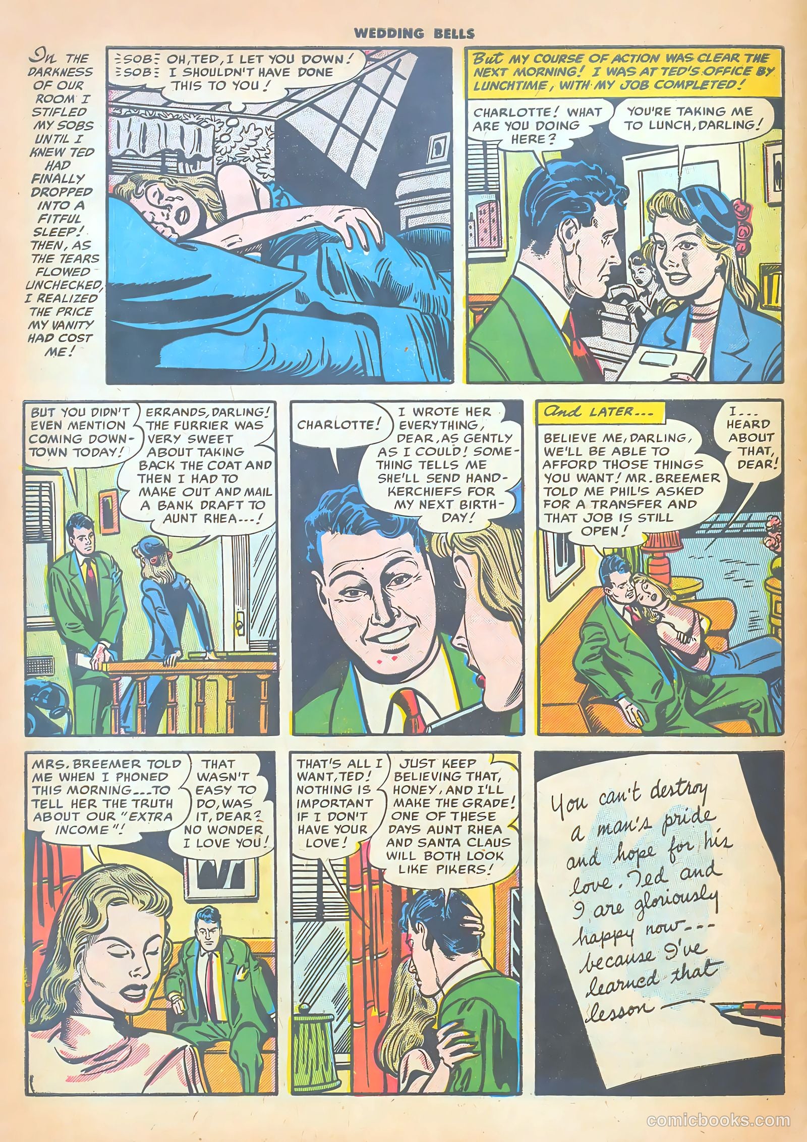 Wedding Bells #11 (1955) — page 32 of 36