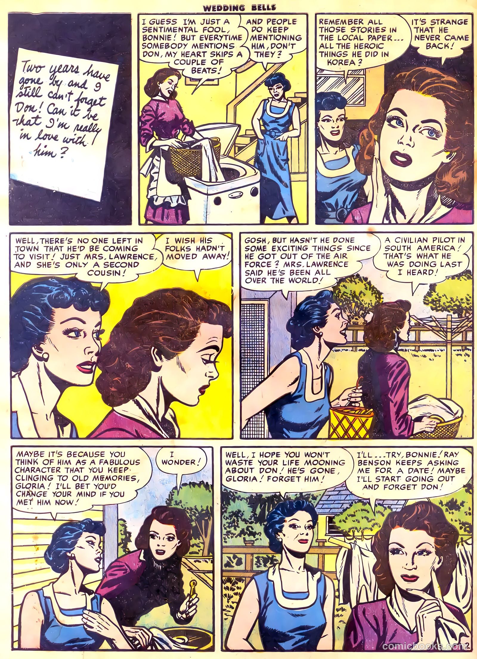 Wedding Bells #12 (1955) — page 4 of 36