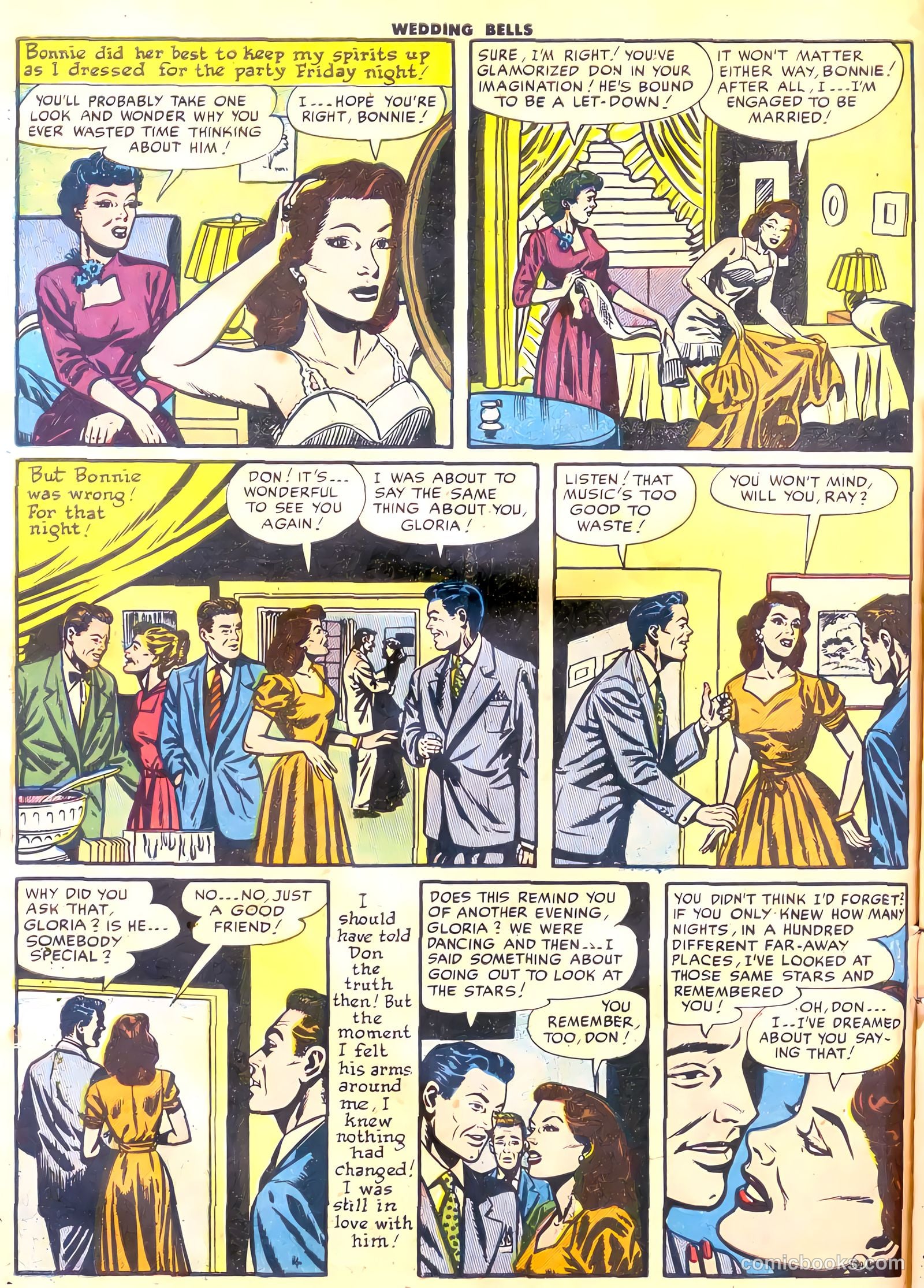 Wedding Bells #12 (1955) — page 6 of 36