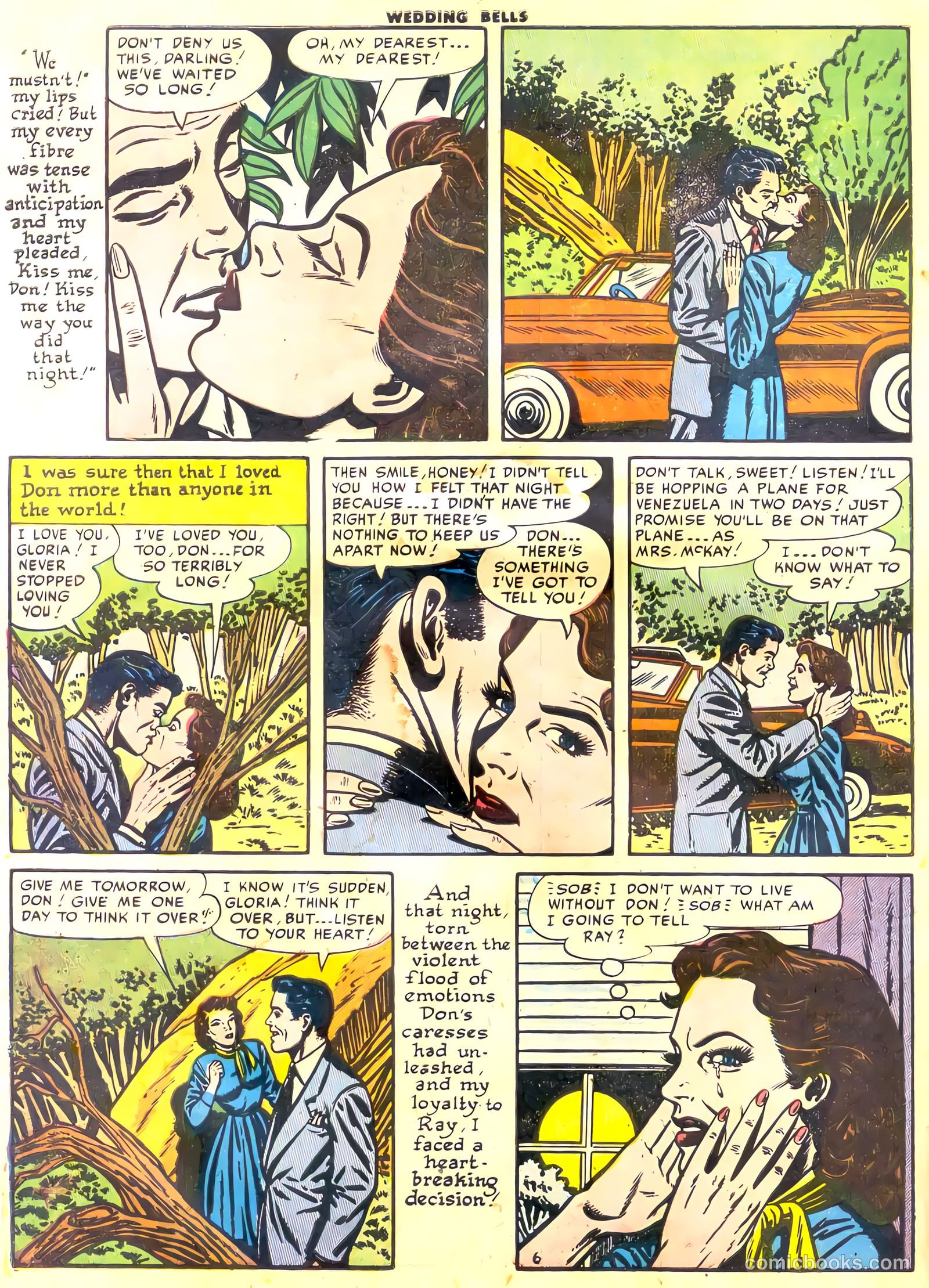 Wedding Bells #12 (1955) — page 8 of 36