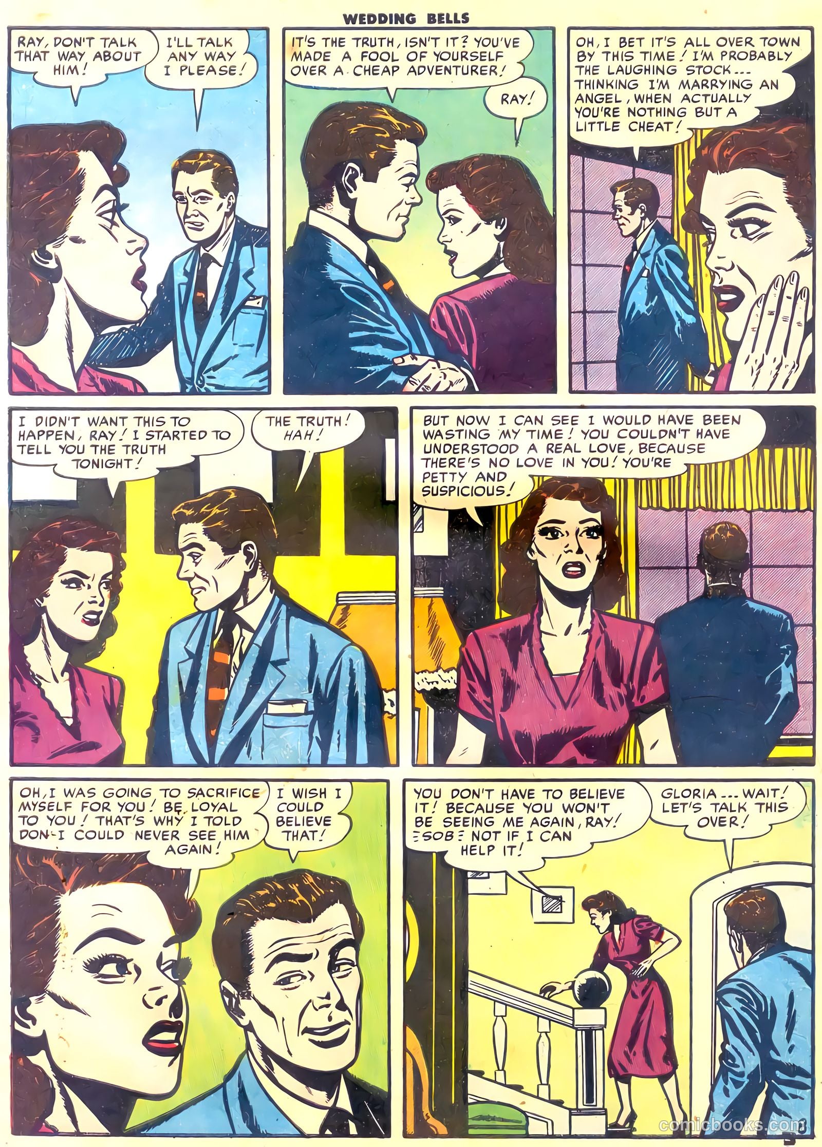 Wedding Bells #12 (1955) — page 10 of 36