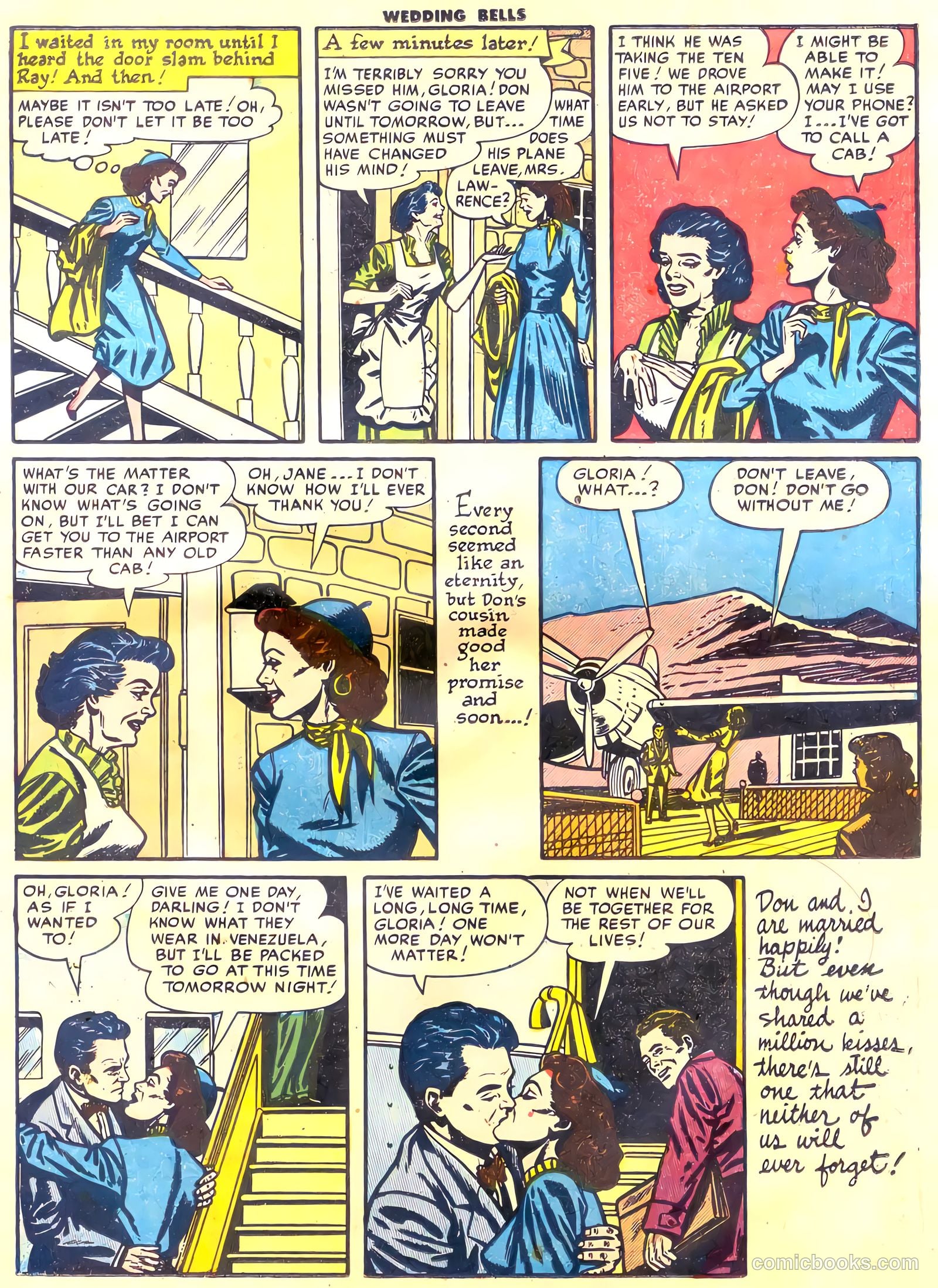 Wedding Bells #12 (1955) — page 11 of 36