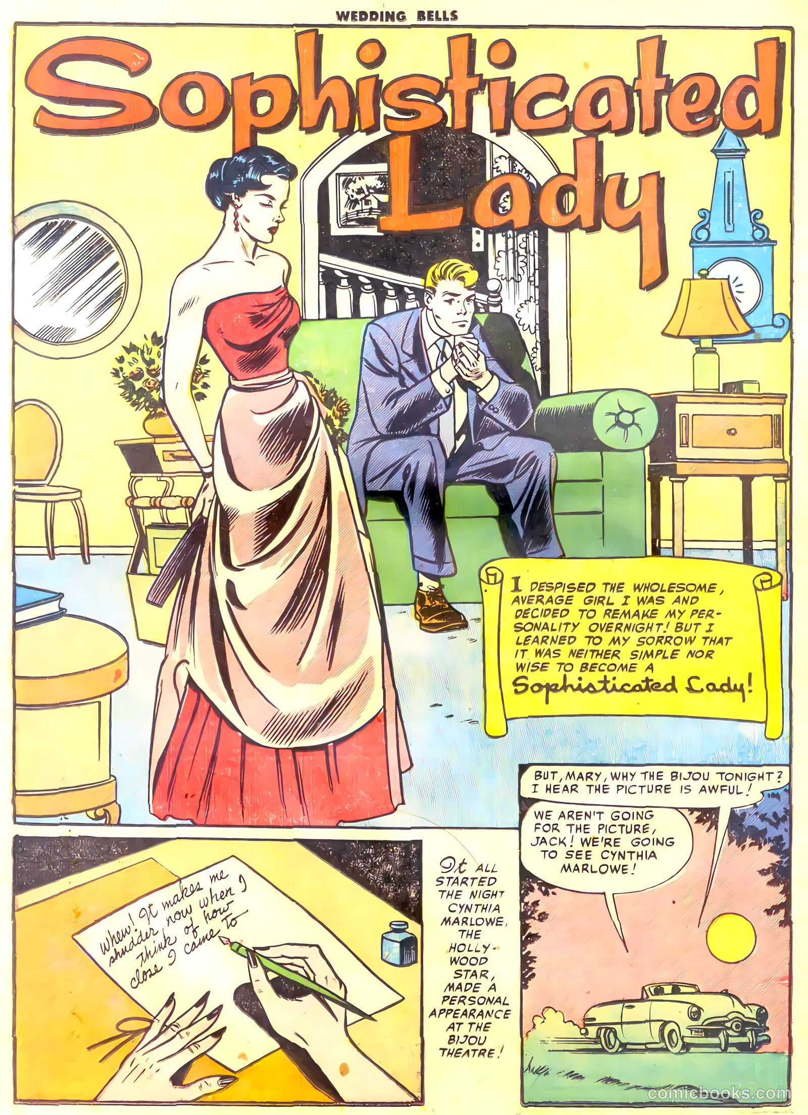 Wedding Bells #12 (1955) — page 12 of 36