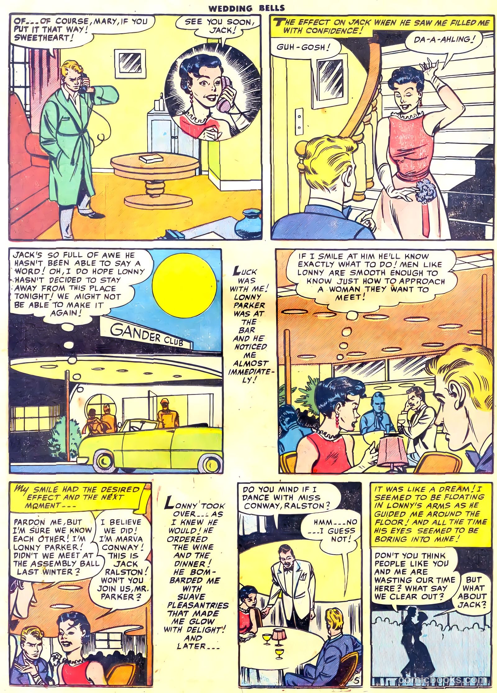 Wedding Bells #12 (1955) — page 16 of 36