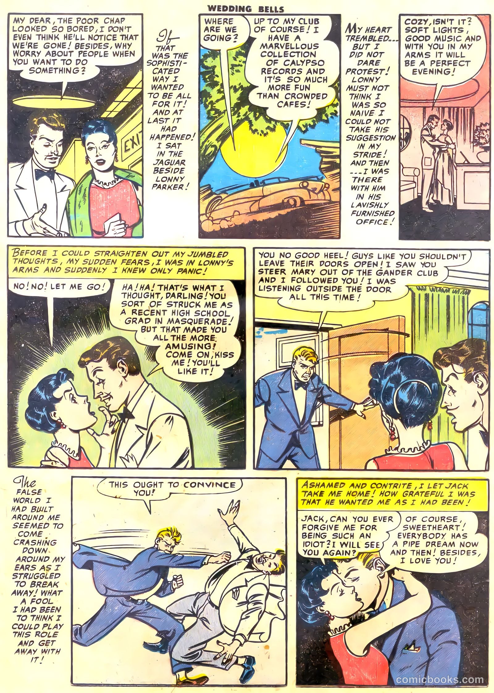 Wedding Bells #12 (1955) — page 17 of 36