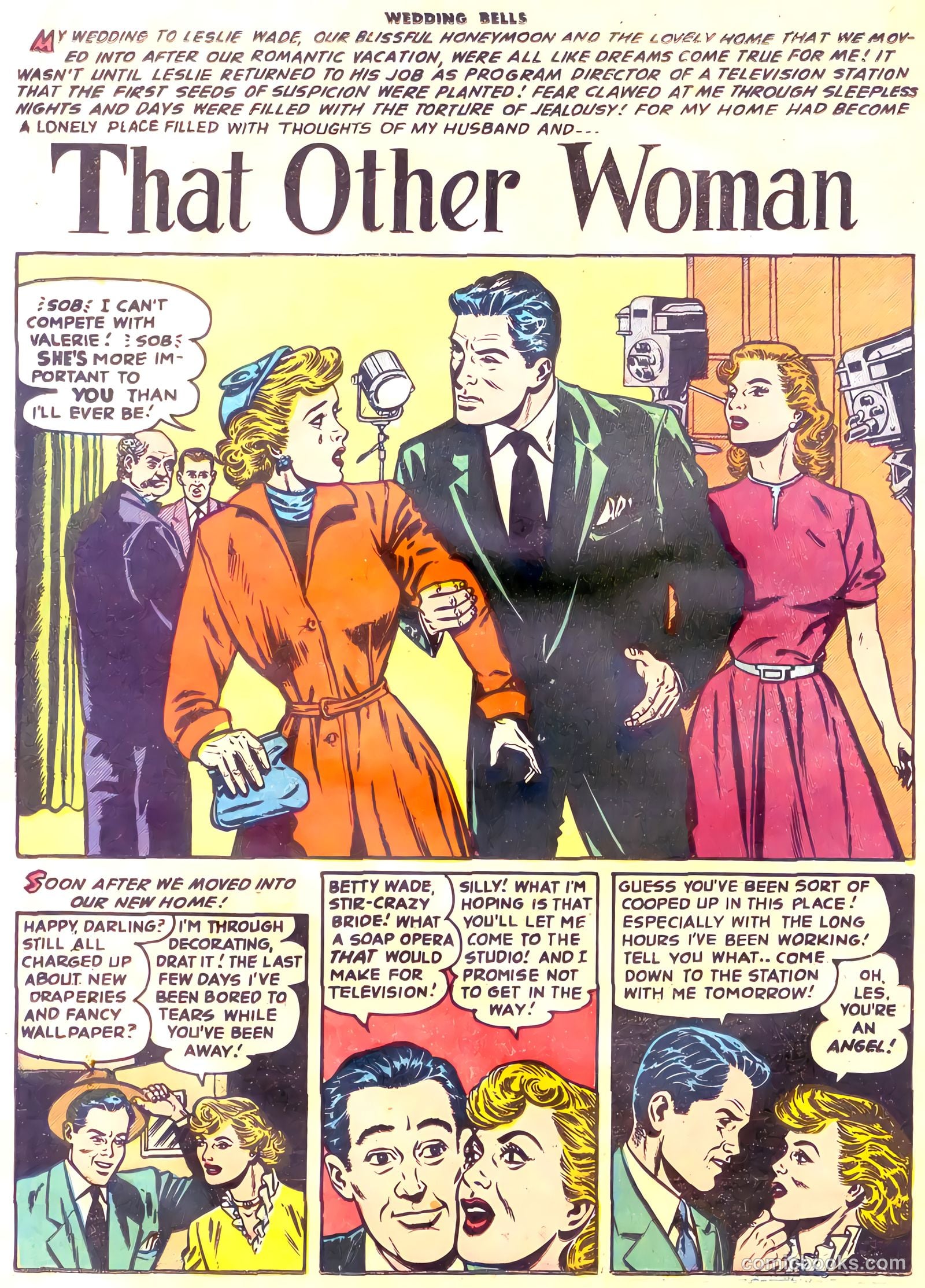Wedding Bells #12 (1955) — page 18 of 36